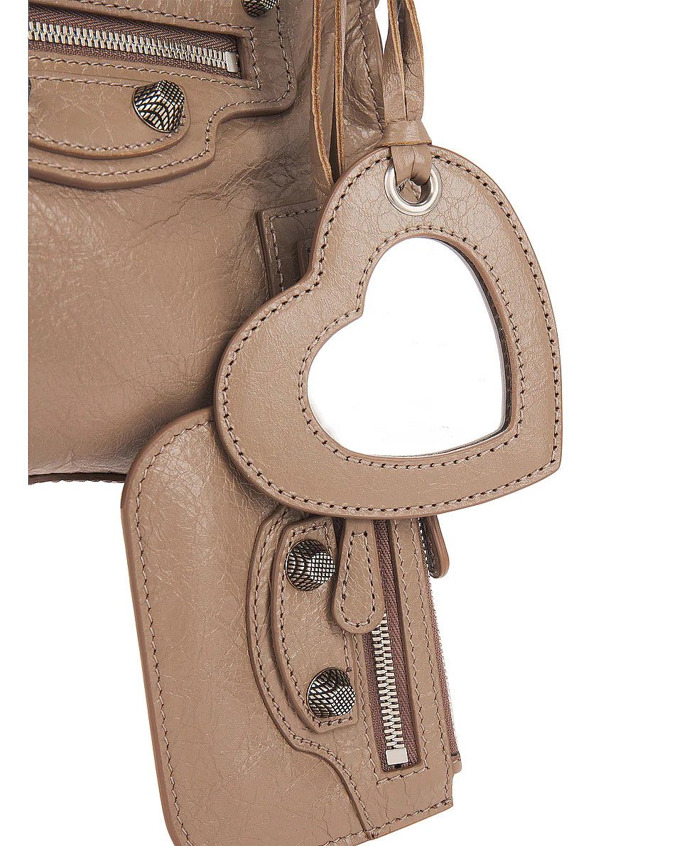Balenciaga o1srvl11e1124 Size: OS / Neo Cagole XS Handbag in Brown Size ONE SIZE - 8 Thumbnail