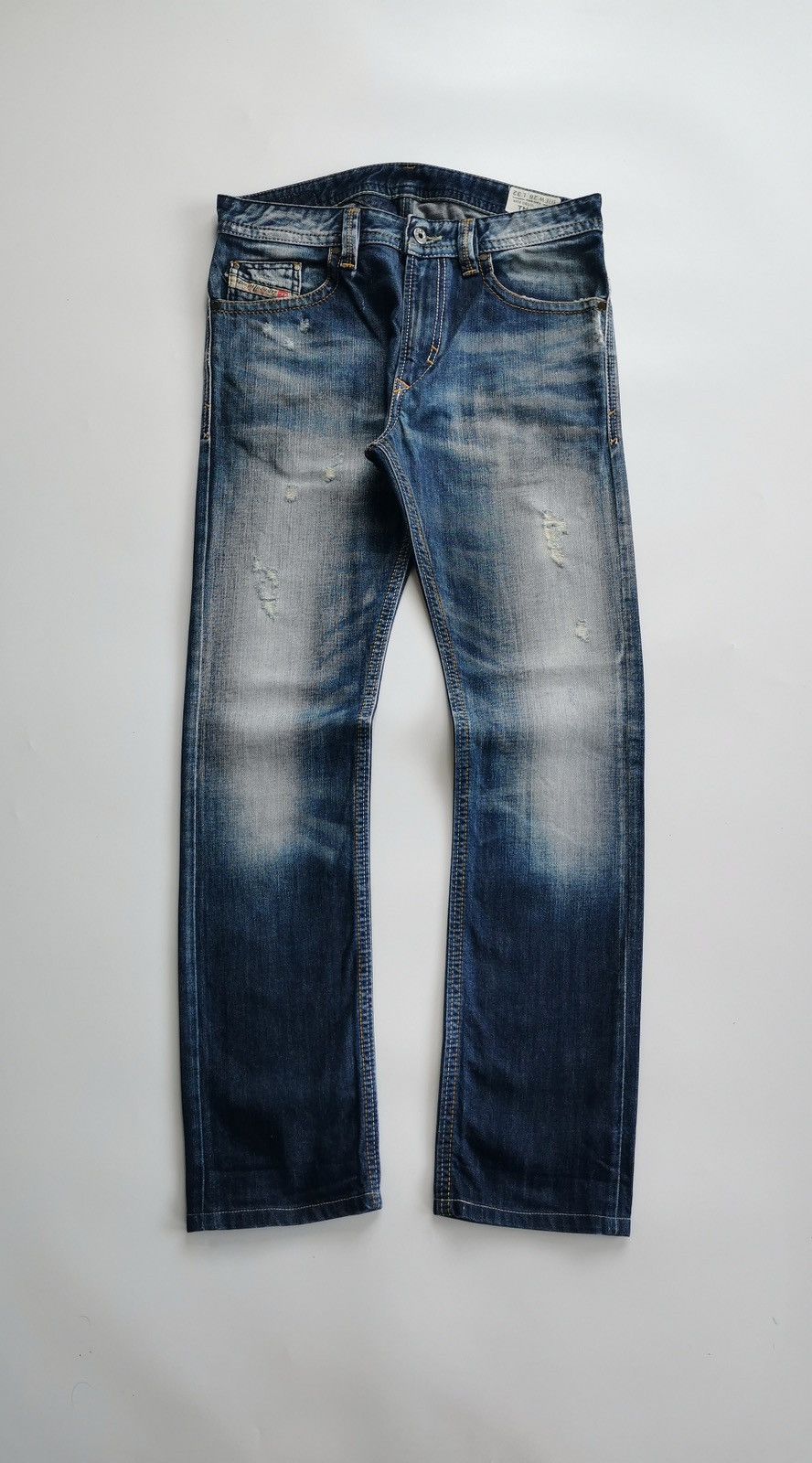 Diesel Diesel Thavar Distressed Denim Jeans Size US 31 - 1 Thumbnail