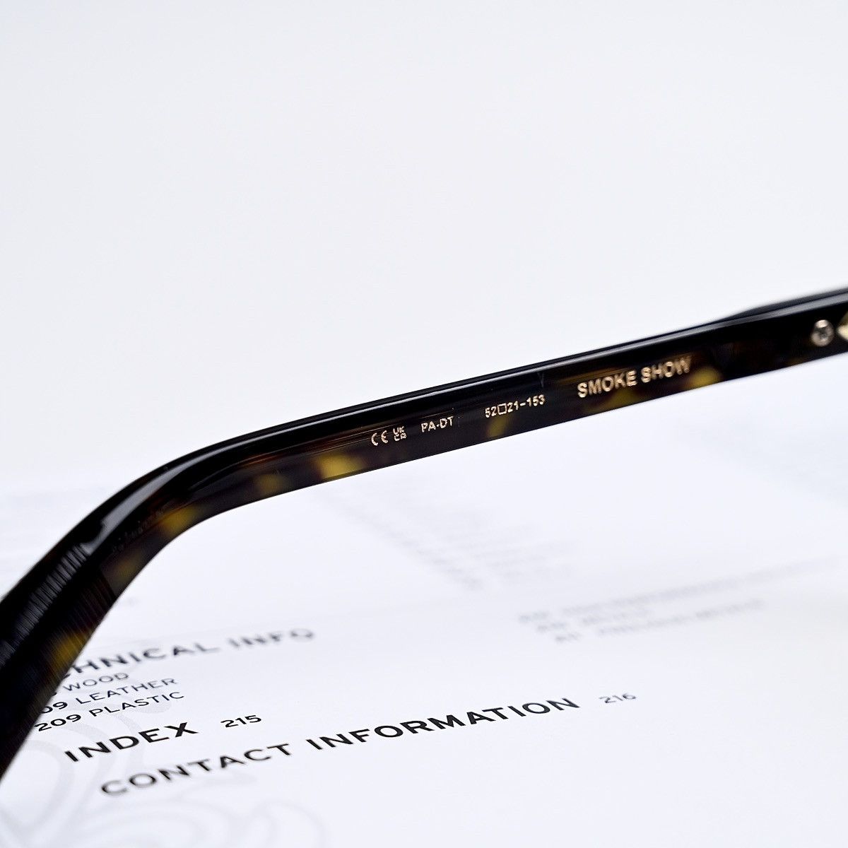 Chrome Hearts CHROME HEARTS SMOKE SHOW GLASSES Size ONE SIZE - 6 Thumbnail