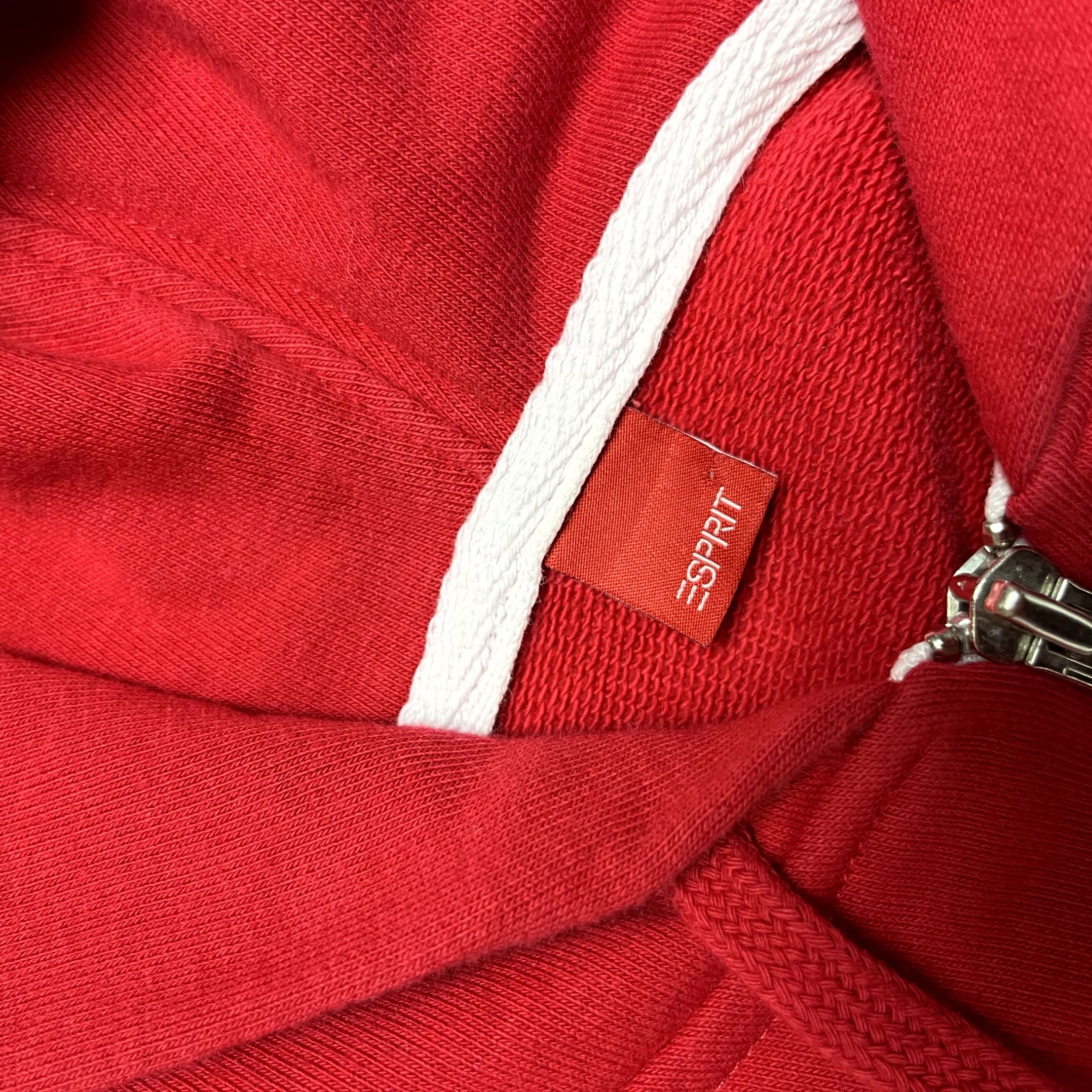 Esprit Y2K Esprit San Francisco Full Zip Cotton Red Hoodie Size S Size S / US 4 / IT 40 - 8 Thumbnail