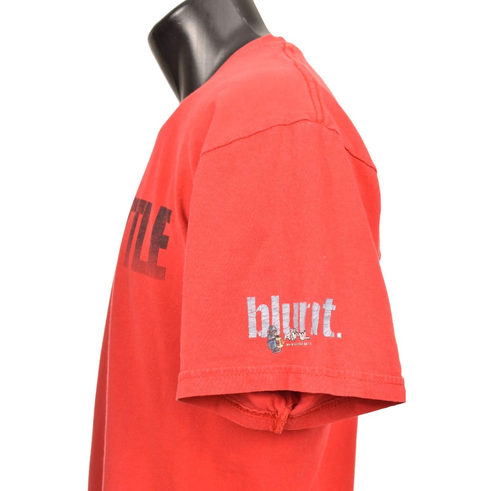 Vintage Rare Blunt UK B-Boy Championships 2002 Vintage T-Shirt Tee Size M Red Men XS? Size US M / EU 48-50 / 2 - 5 Thumbnail
