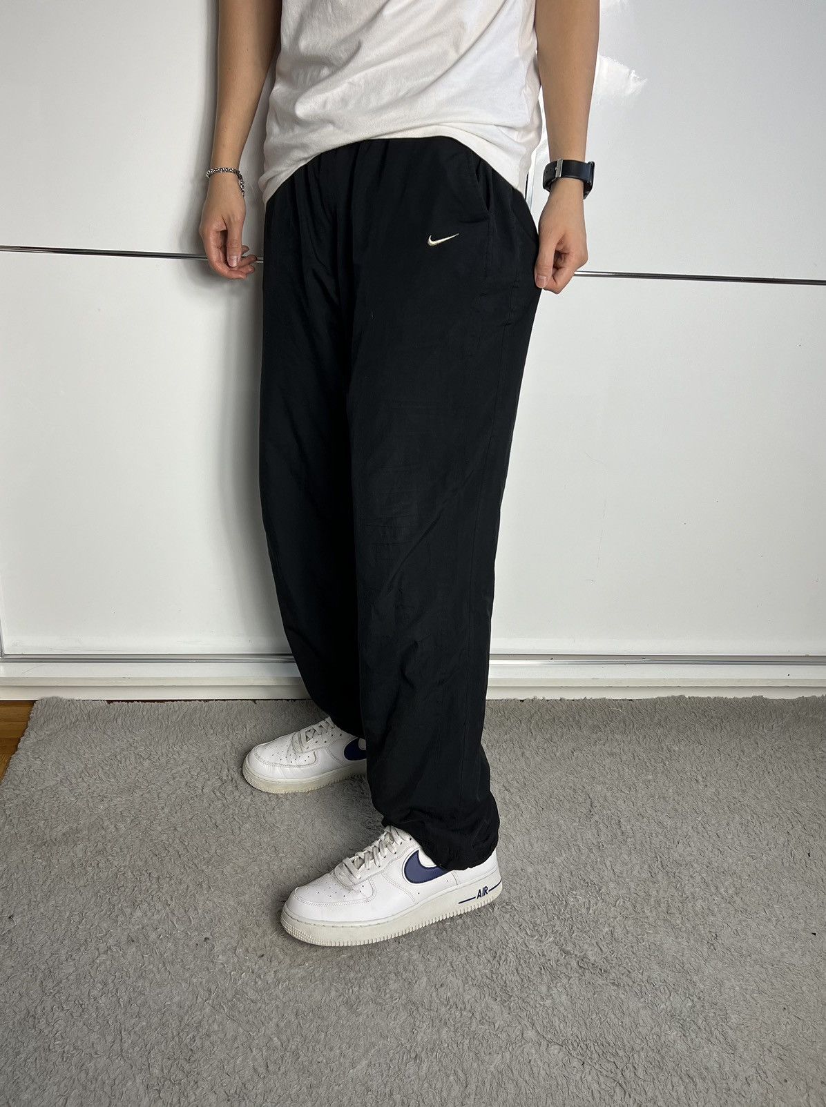 Nike × Vintage Pants Nike small logo y2k swoosh vintage 00’s Size US 34 / EU 50 - 1 Thumbnail