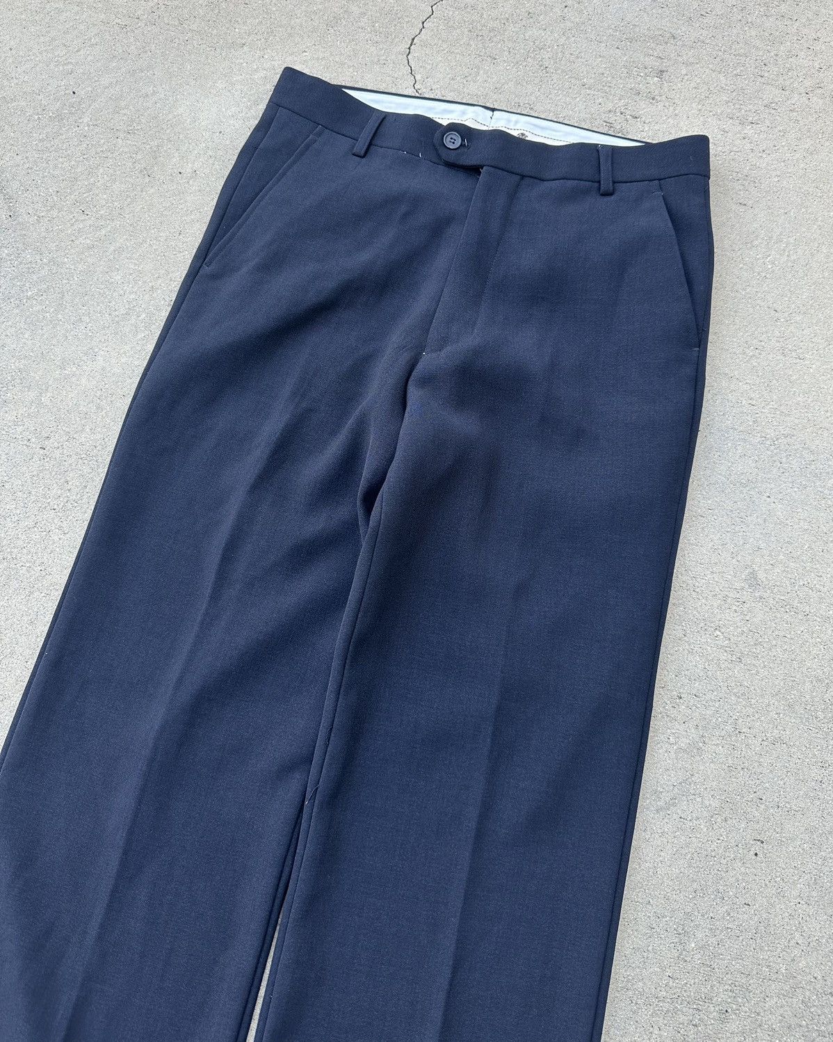 Versace Versace Couture Black Wool/Nylon Trousers Size US 30 / EU 46 - 5 Thumbnail