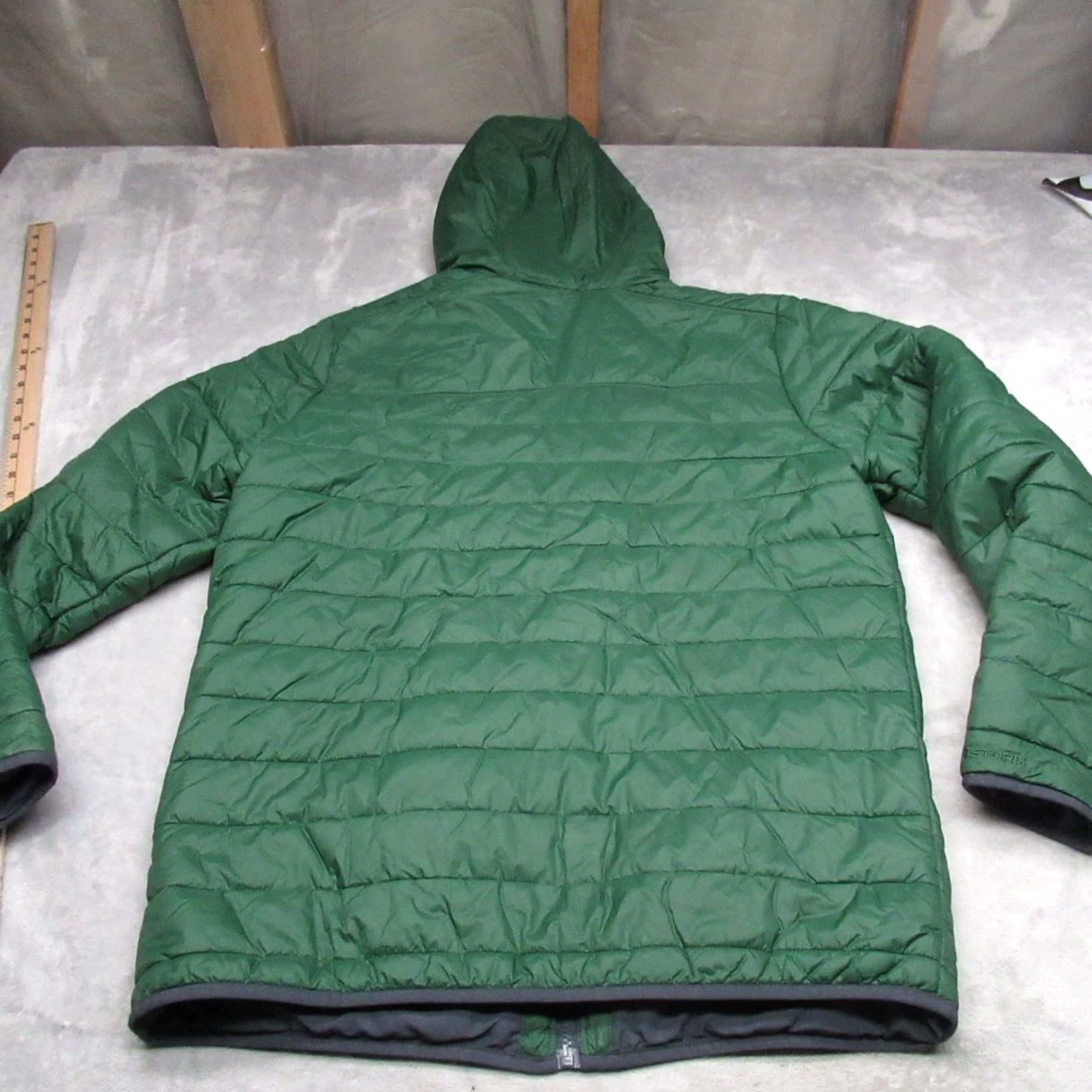 Under Armour Under Armour Jacket Mens Medium Green Team Issue Hooded Insulated Puffer CU Rams Size US M / EU 48-50 / 2 - 6 Thumbnail