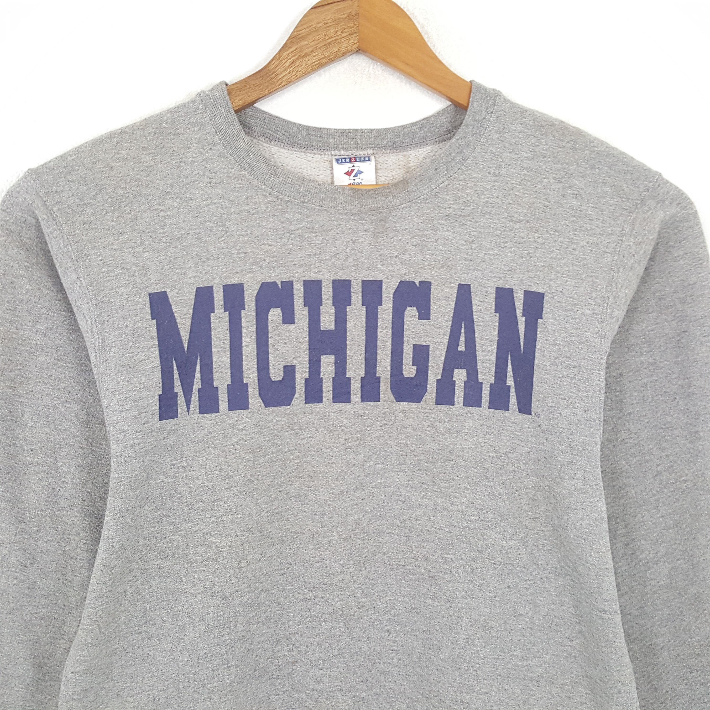 Vintage Vintage MICHIGAN American State Promotion Sweatshirt Size US S / EU 44-46 / 1 - 2 Thumbnail
