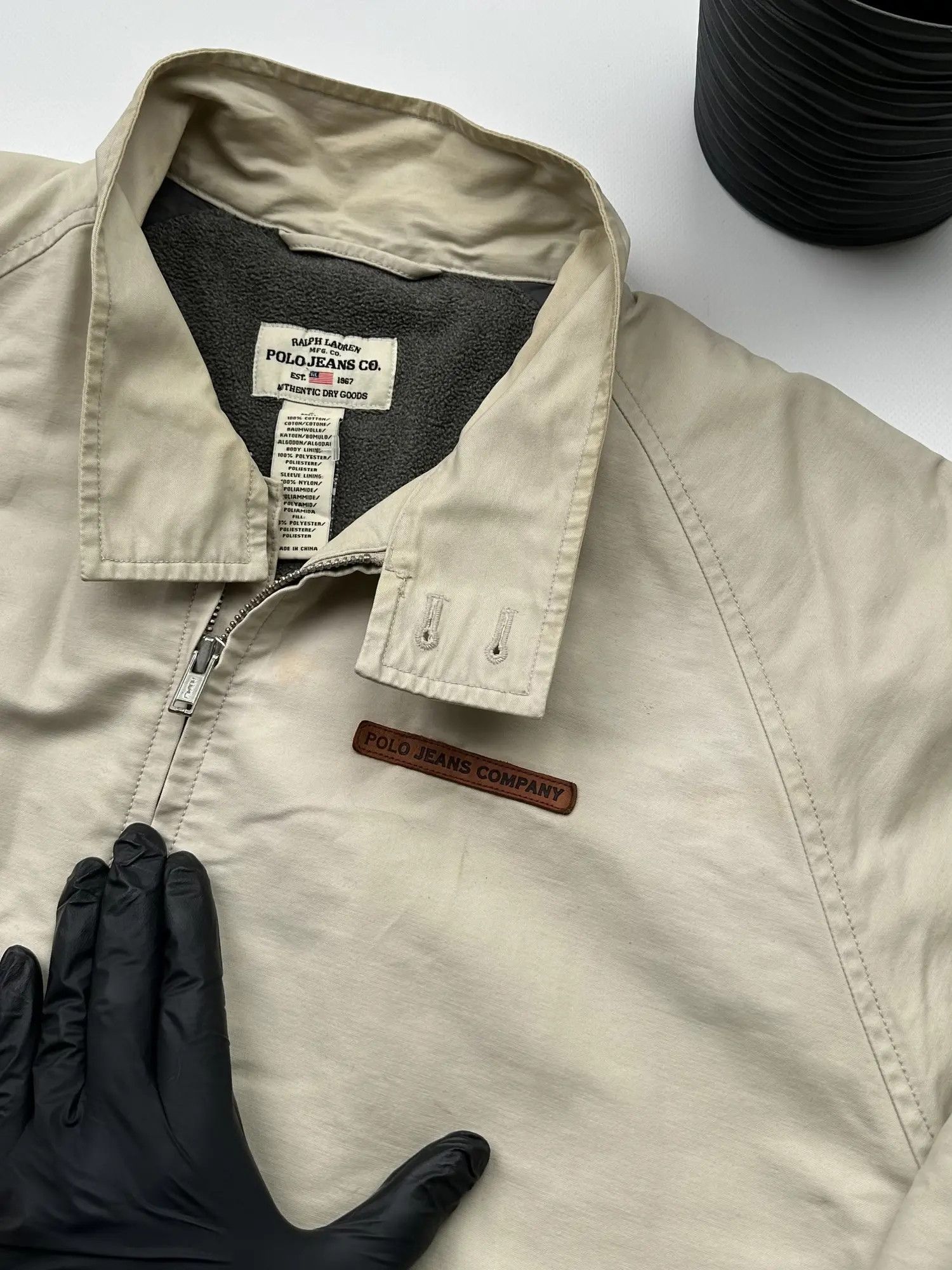Polo Ralph Lauren Polo Jeans Company Vintage Bomber Jacket (514) Size US L / EU 52-54 / 3 - 4 Thumbnail