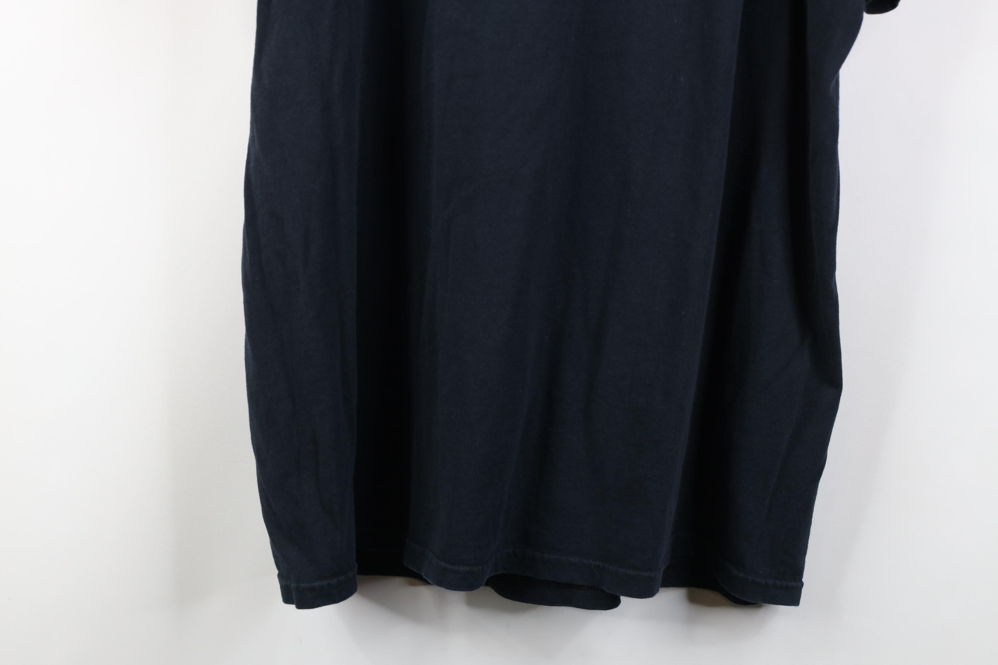 Nike Vintage Y2K Nike Scott Center Big Swoosh T-Shirt Navy Blue Size US XL / EU 56 / 4 - 15 Thumbnail