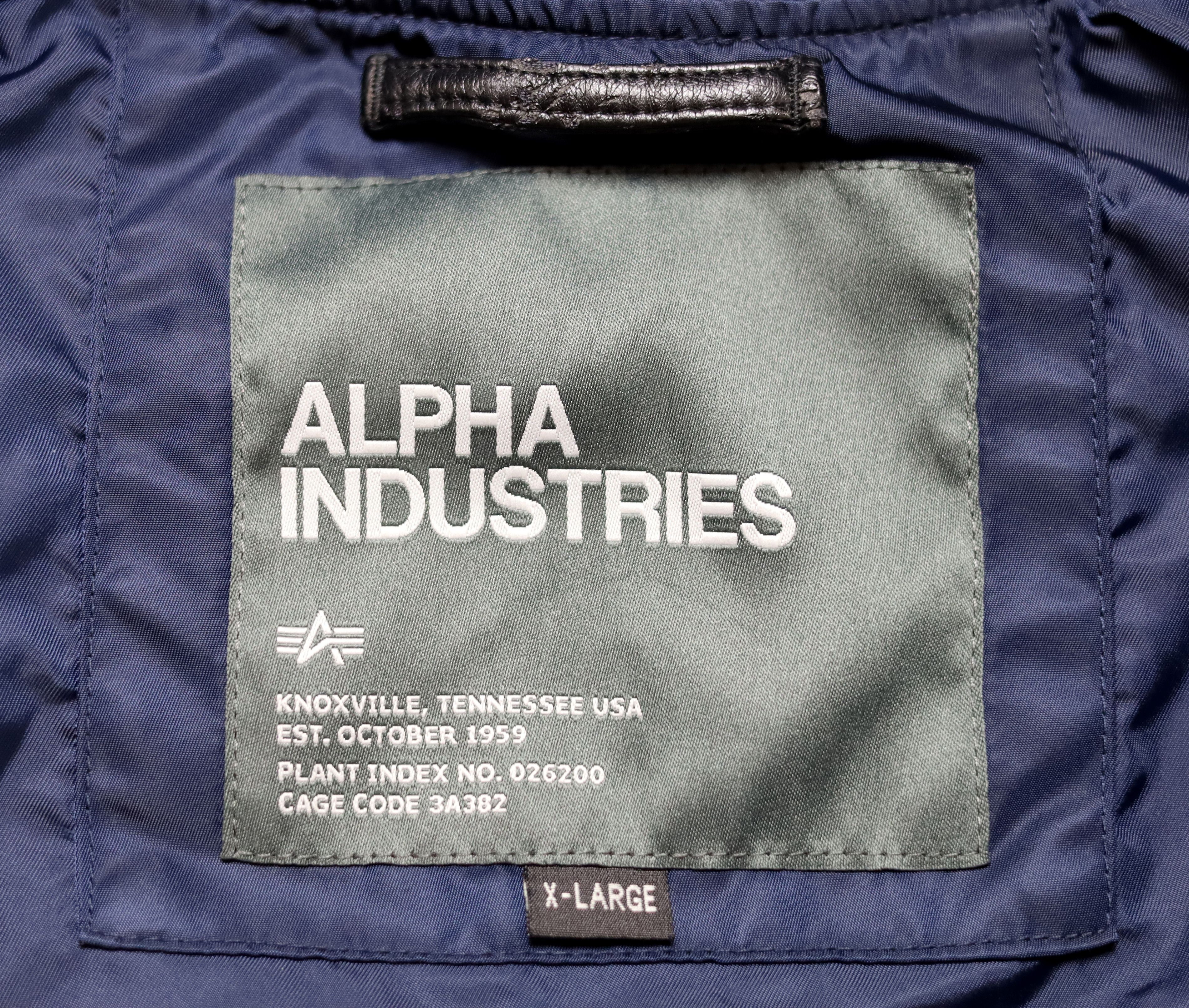 Alpha Industries Alpha Industries MA-1 Flight Bomber Jacket Navy Size US XL / EU 56 / 4 - 10 Thumbnail