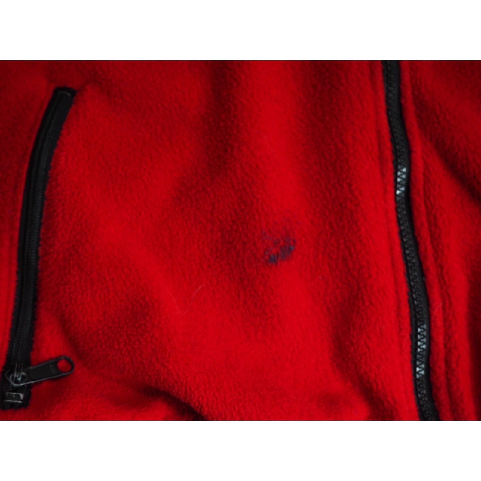 Vintage VINTAGE Solstice Jacket Shirt Mens L Red Black Nylon Fleece Zip 80s 90s Windbreaker Outdoor Hiking Walking Season Fall Winter Size US L / EU 52-54 / 3 - 6 Thumbnail
