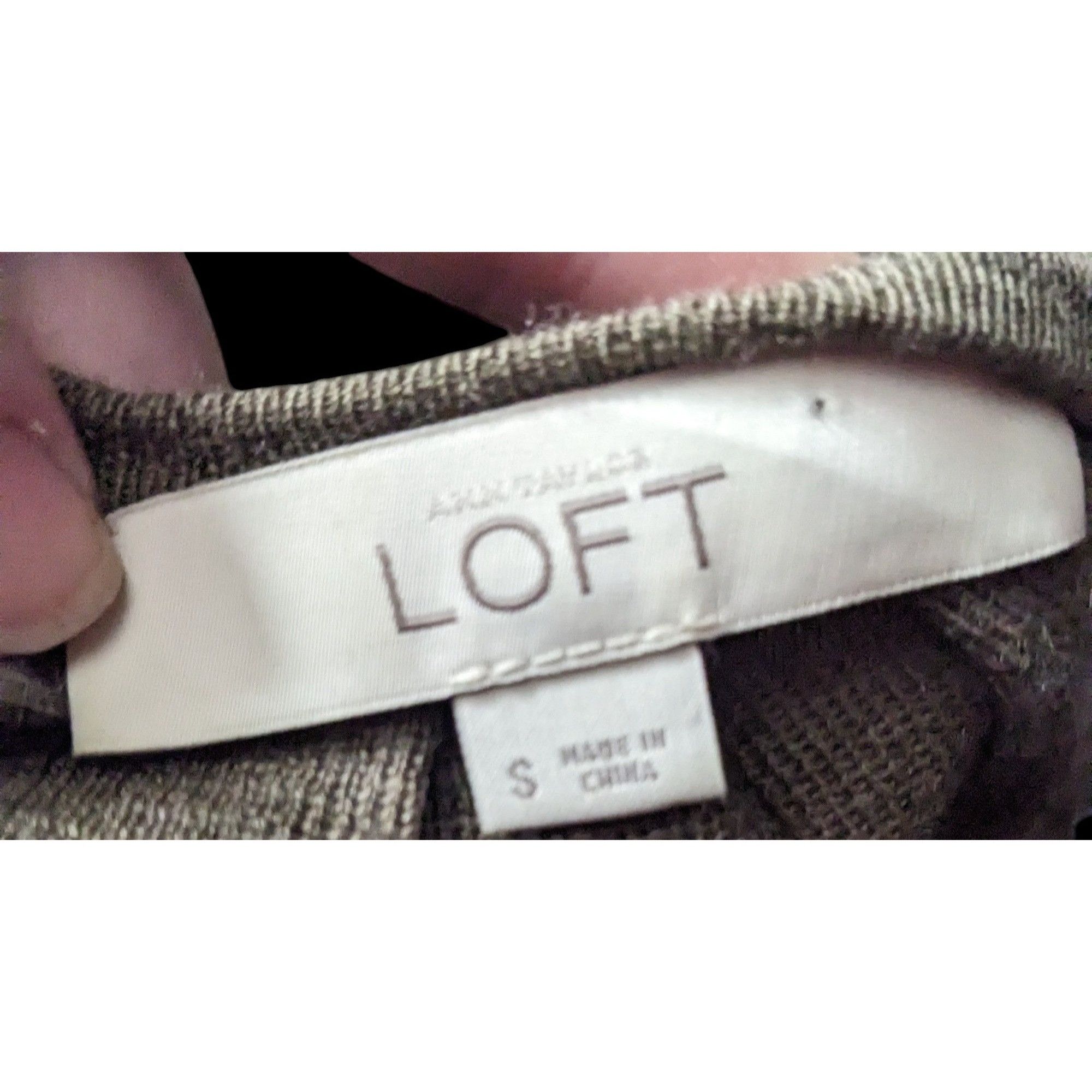 Loft Ann Taylor Loft Preppy Cafe Brown Blouson Dress Size S / US 4 / IT 40 - 3 Thumbnail