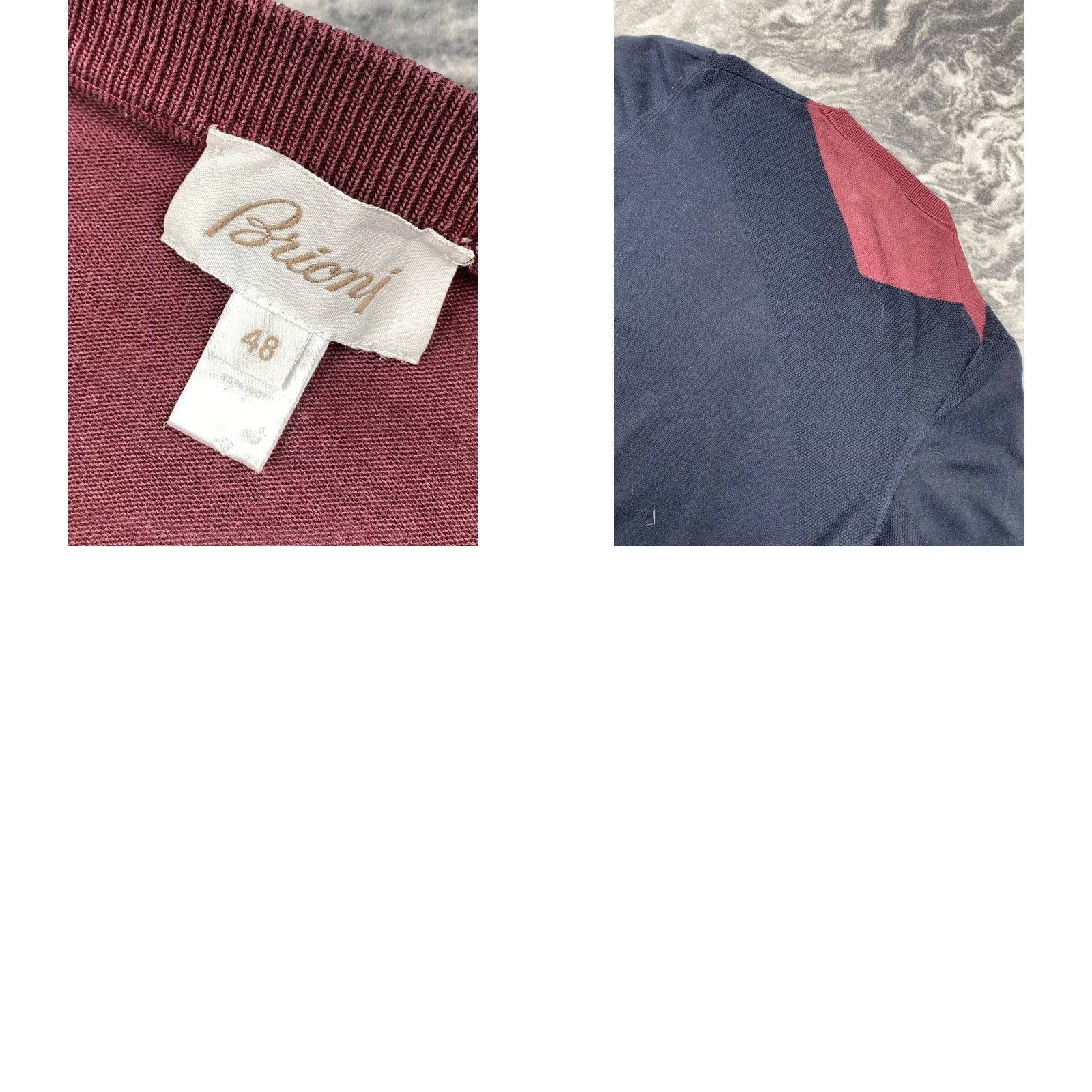 Brioni VINTAGE Brioni Sweater Mens Size 48 Blue Wool Knit Pullover Size US M / EU 48-50 / 2 - 8 Thumbnail