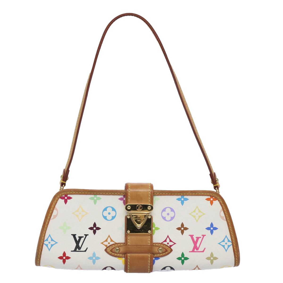 image of Louis Vuitton Shirley Shoulder Bag in White, Women's