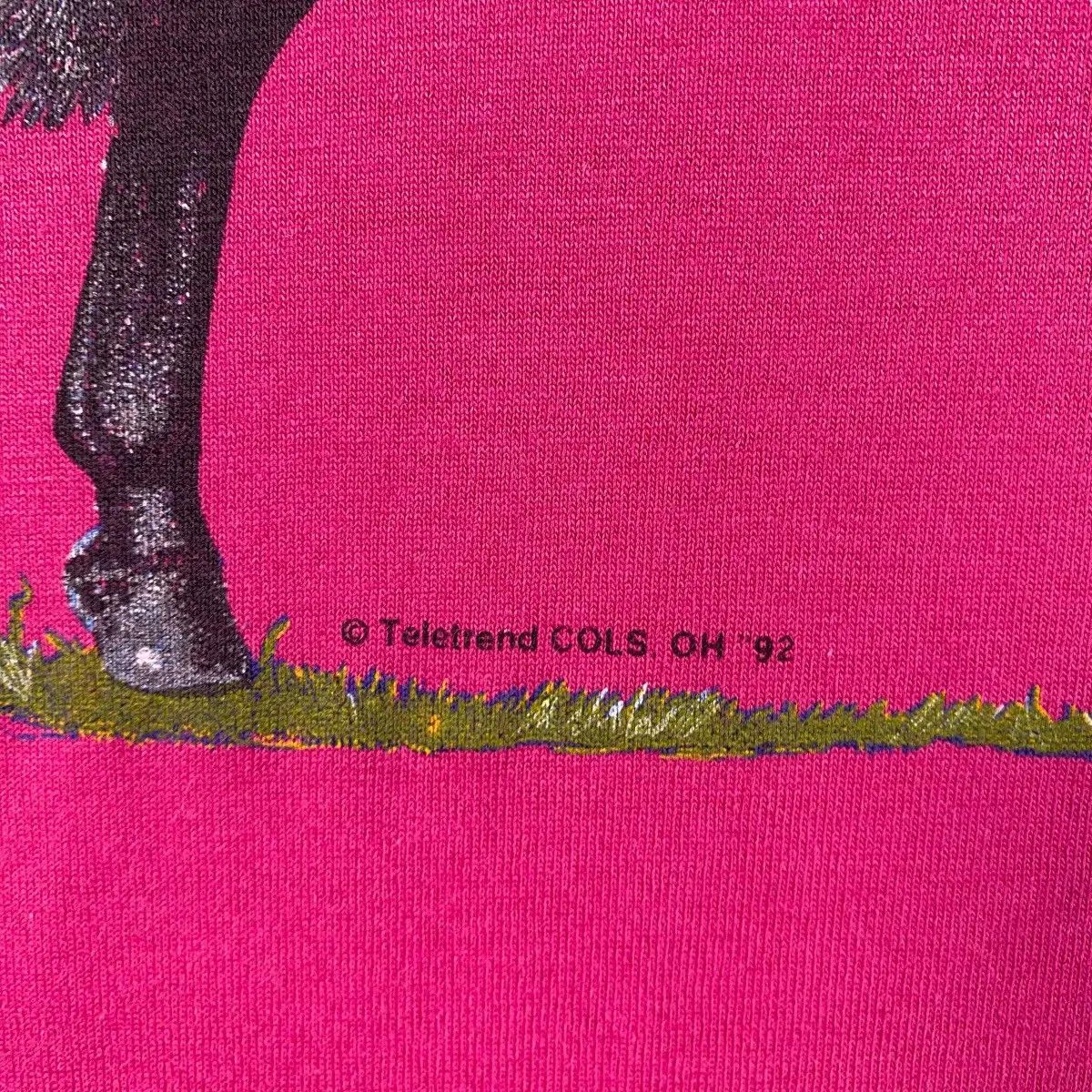 Vintage Vintage 90's KENTUCKY HORSE Teletrend Graphic Tee Shirt Size US M / EU 48-50 / 2 - 3 Thumbnail