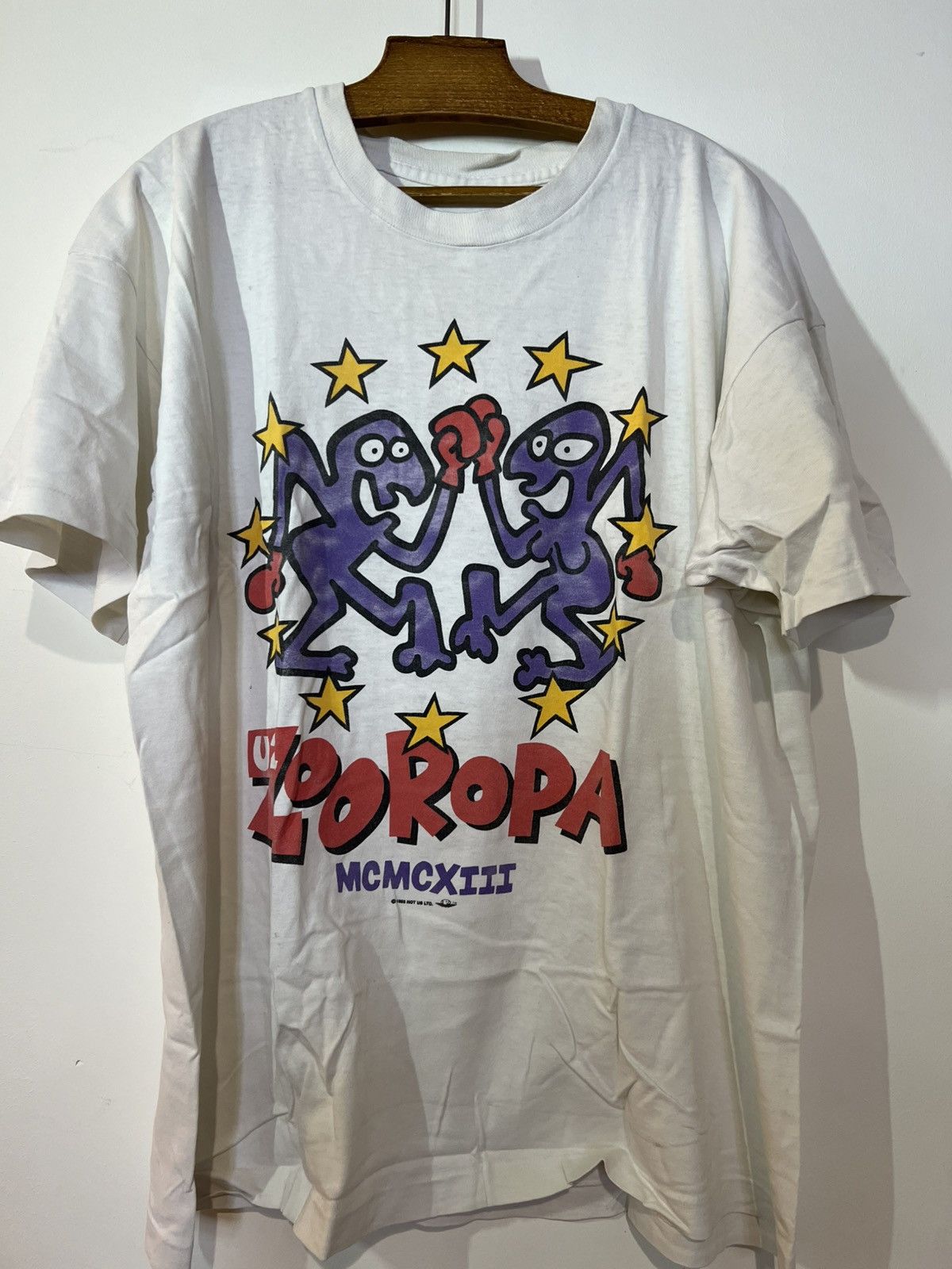 Band Tees Shirt rare 1993 U2 Zooropa tour Size US L / EU 52-54 / 3 - 1 Thumbnail