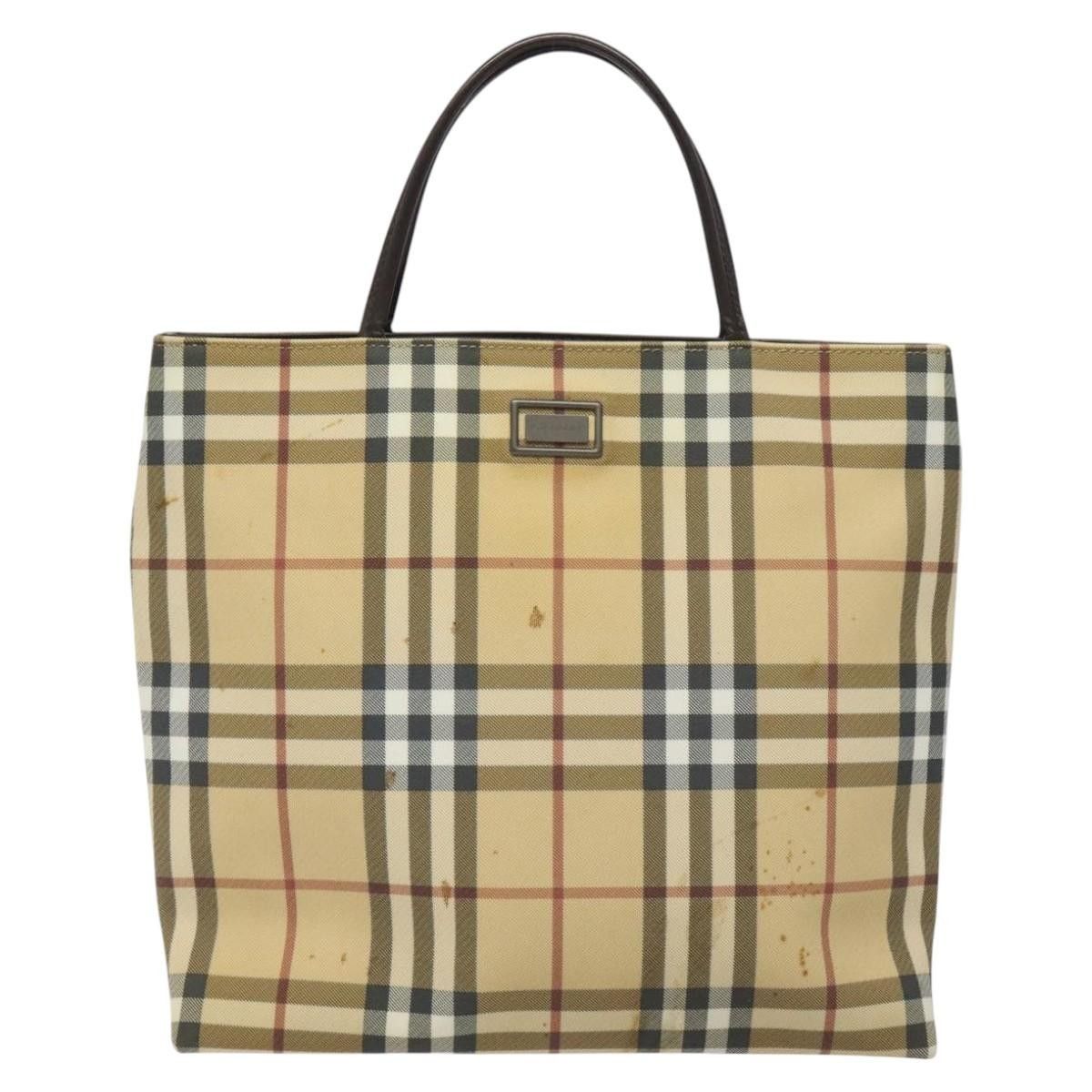 Burberry Burberry Nova Check Tote canvas check pattern Size ONE SIZE - 1 Thumbnail