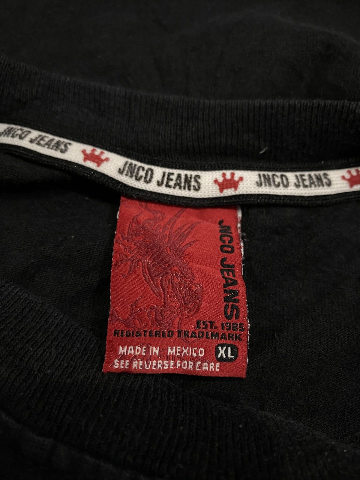 JNCO × Vintage Vintage 90's JNCO Jeans Tshirts Size US XL / EU 56 / 4 - 4 Thumbnail