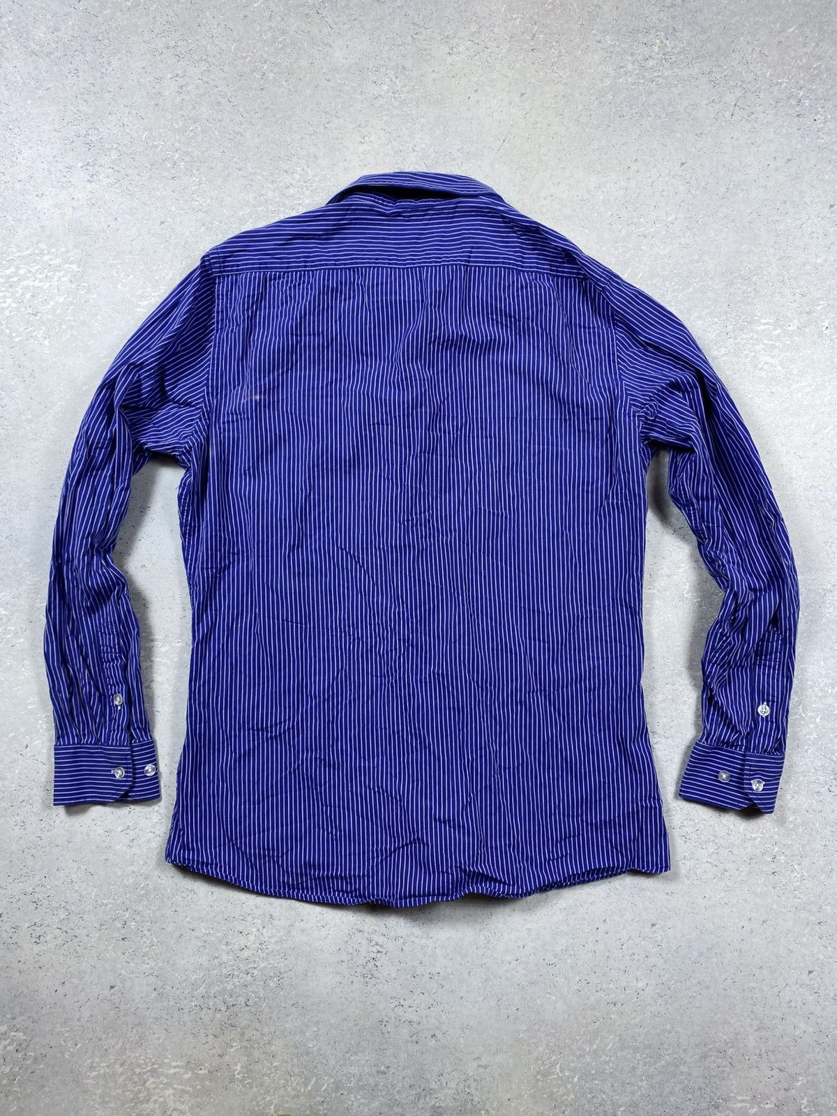 Moschino Moschino Mens Blue Shirt Size Large Size US L / EU 52-54 / 3 - 2 Thumbnail