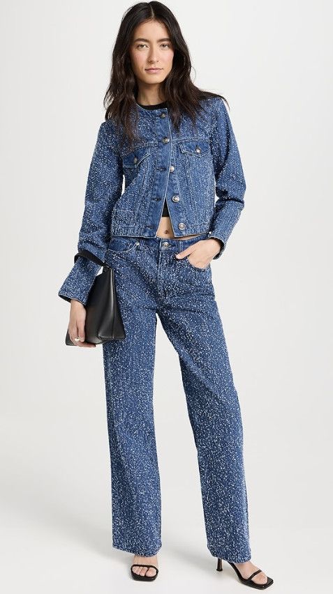 Rag & Bone Rag & Bone New York Logan Tweed Denim Jeans Midtweed ( 24 ) Size 24" / US 00 / IT 34 - 1 Thumbnail