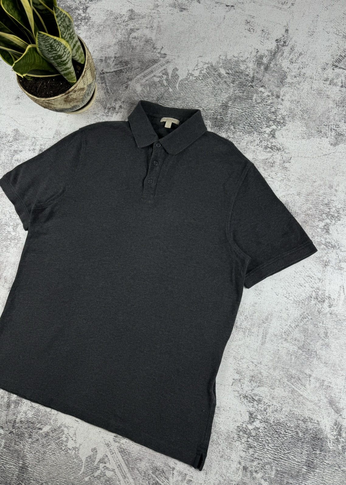 Burberry Burberry Brit London Luxury Basic Blank Polo T Shirt Tee Size US XL / EU 56 / 4 - 3 Thumbnail
