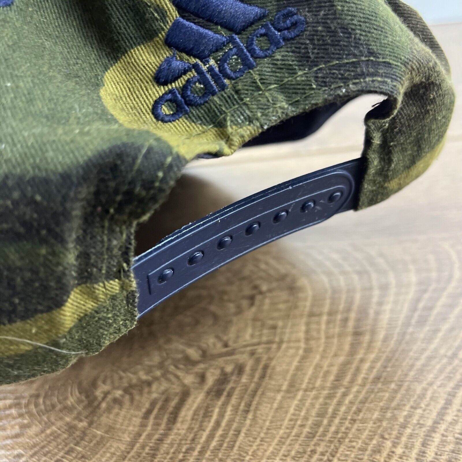 Adidas Oklahoma City Thunder Snapback Hat Camo Green Hat Adjustable Size ONE SIZE - 11 Thumbnail