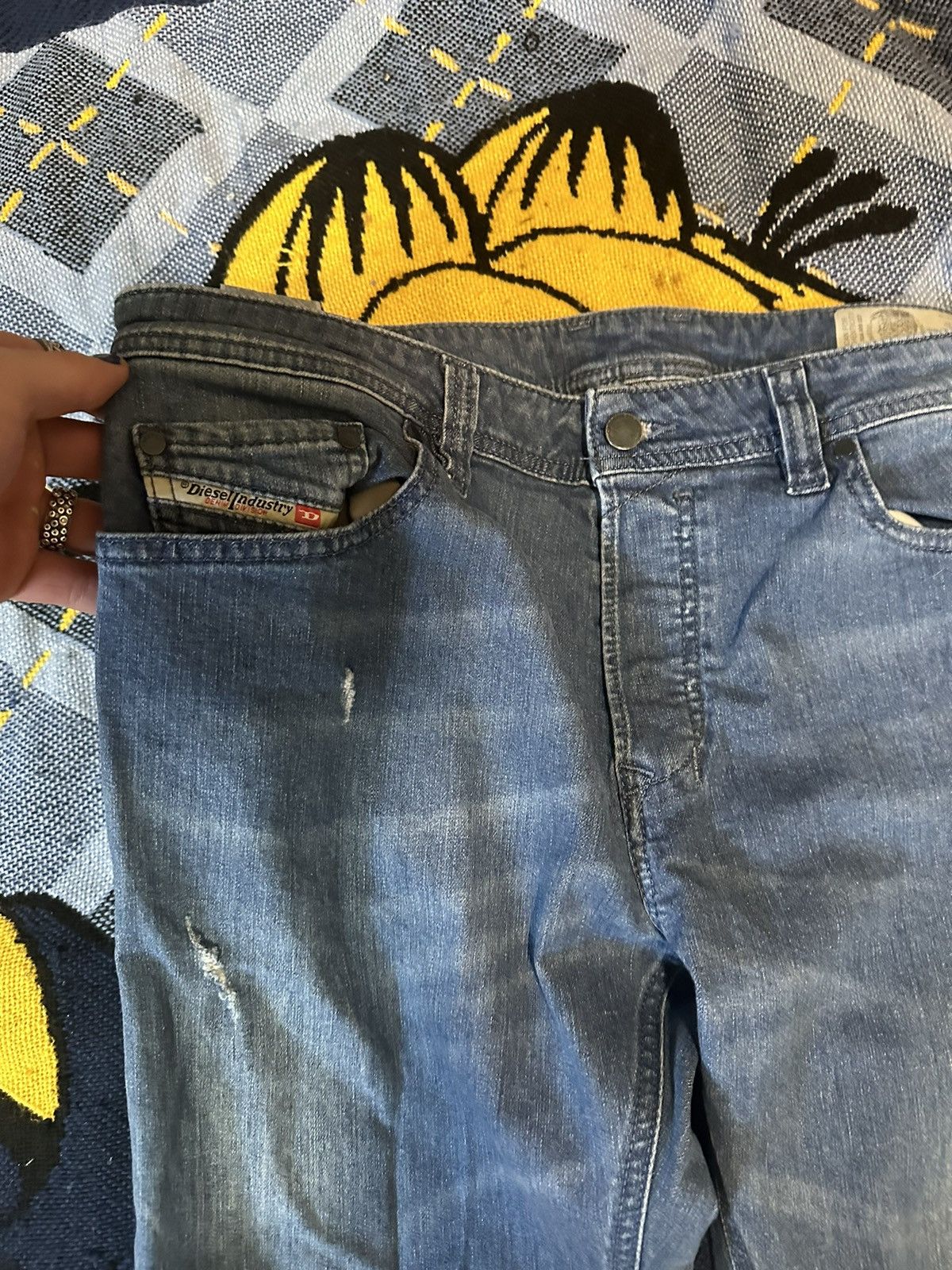 Diesel Vintage Y2K Diesal Jeans Size US 33 - 5 Thumbnail