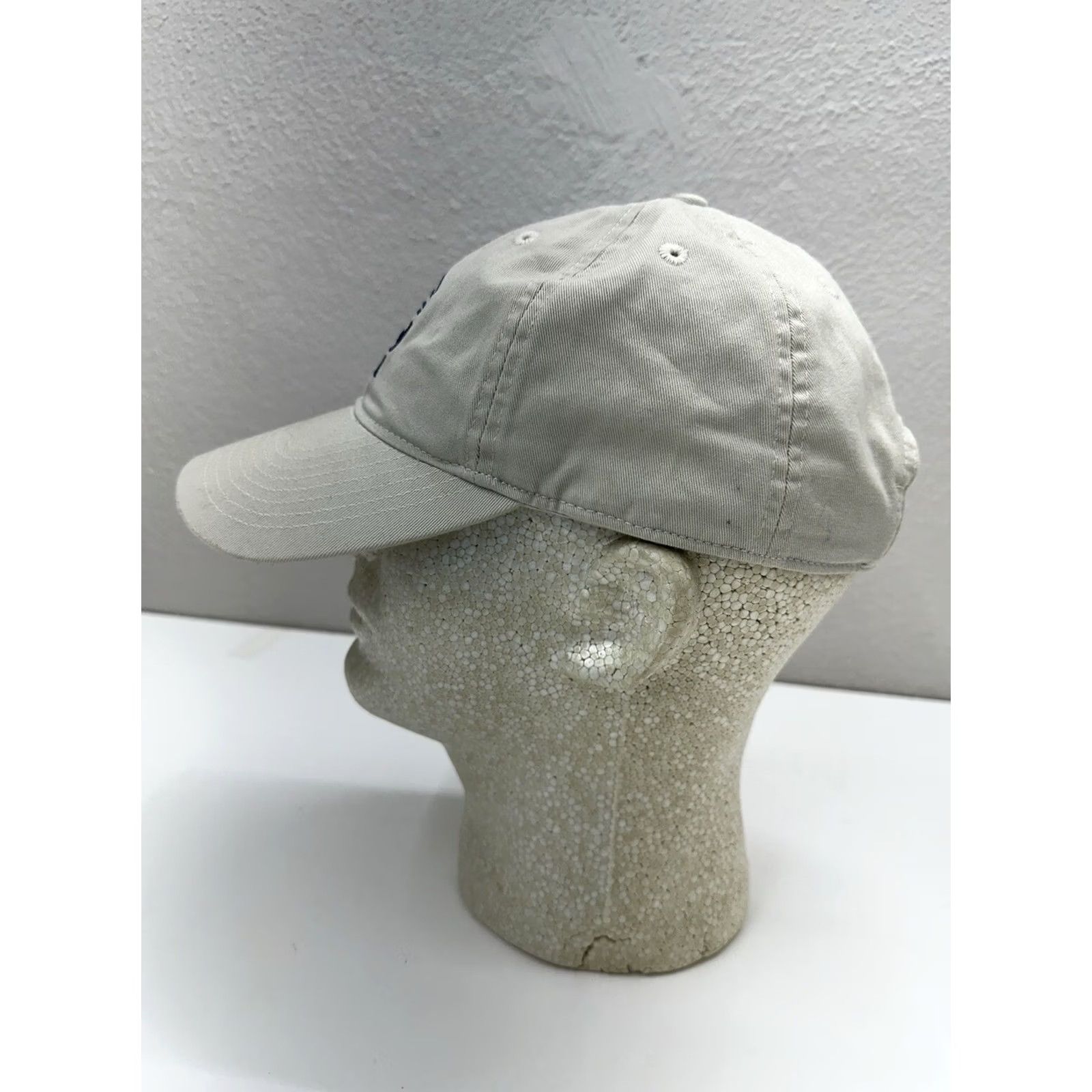 Our Legacy Legacy Unisex Baseball Hat Tan ACNB Blue Embroidered Logo Adjustable Hat Mens Baseball Cap Beige Legacy Adjustab Leagacy Size ONE SIZE - 3 Thumbnail
