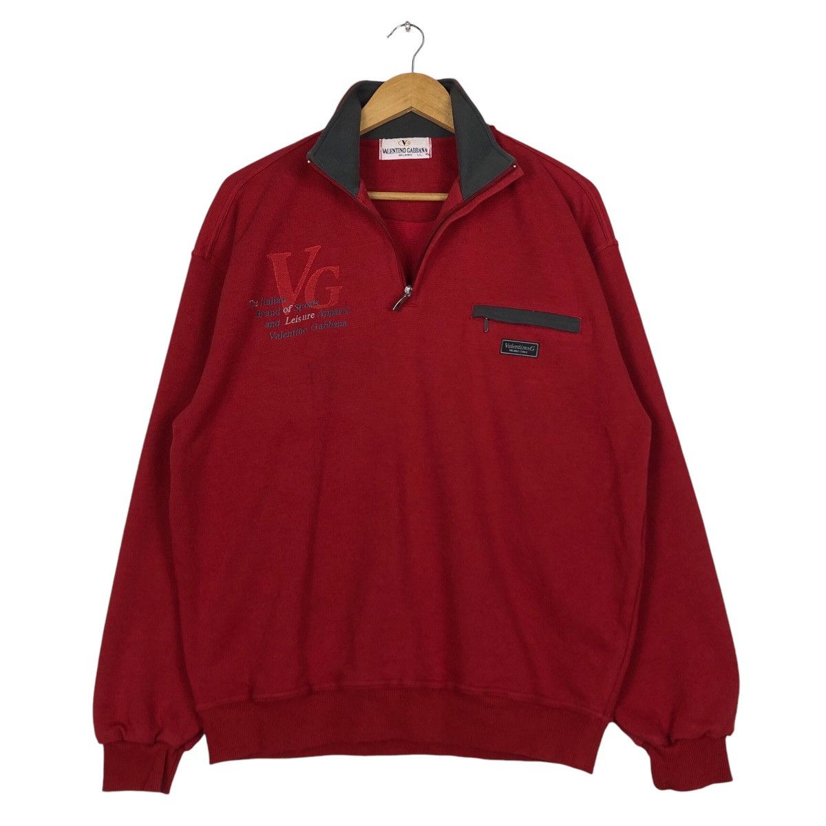 Vintage Vintage Valentino Gabbana Jumper Sweatshirt Pullover Medium Size US M / EU 48-50 / 2 - 9 Thumbnail