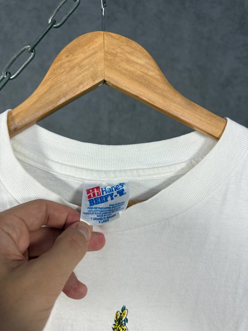 Vintage San Antonio Texas 1993 made in USA hanes vintage tee Size US XL / EU 56 / 4 - 5 Thumbnail