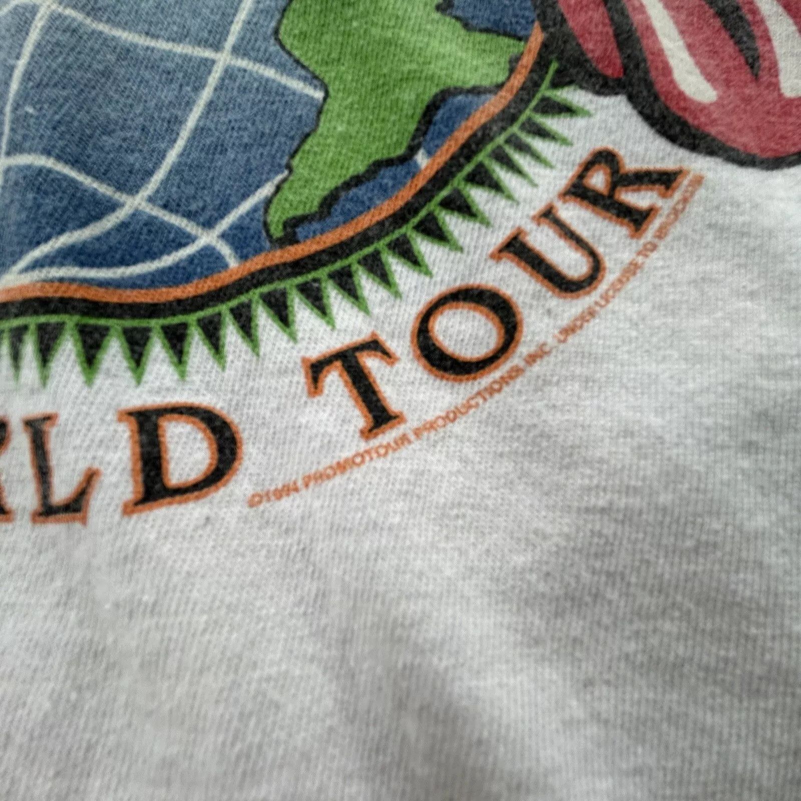 Brockum VTG 1994 Rolling Stones Voodoo Lounge T Shirt Size US XL / EU 56 / 4 - 8 Thumbnail