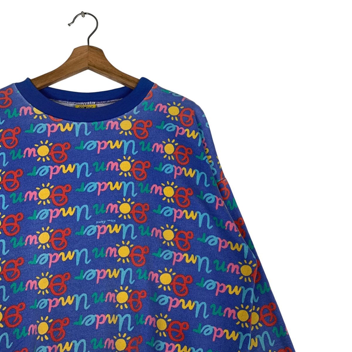 Vintage KEN DONE Art & Design Fullprint Sweatshirt #0711-C33 Size US M / EU 48-50 / 2 - 5 Thumbnail