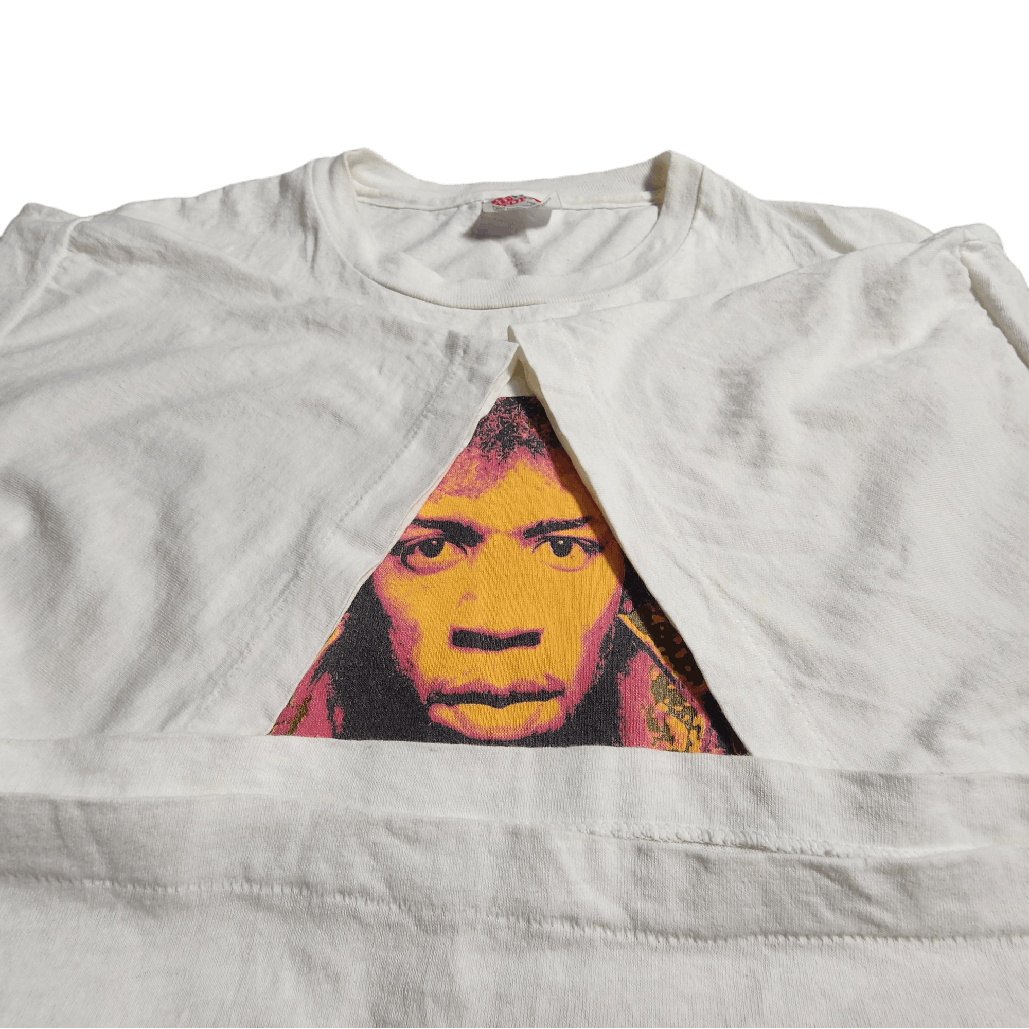 Band Tees × Jimi Hendrix × Vintage Vintage 1992 Jimi Hendrix Gered Mankowitz shirt promo tee Size US L / EU 52-54 / 3 - 3 Thumbnail