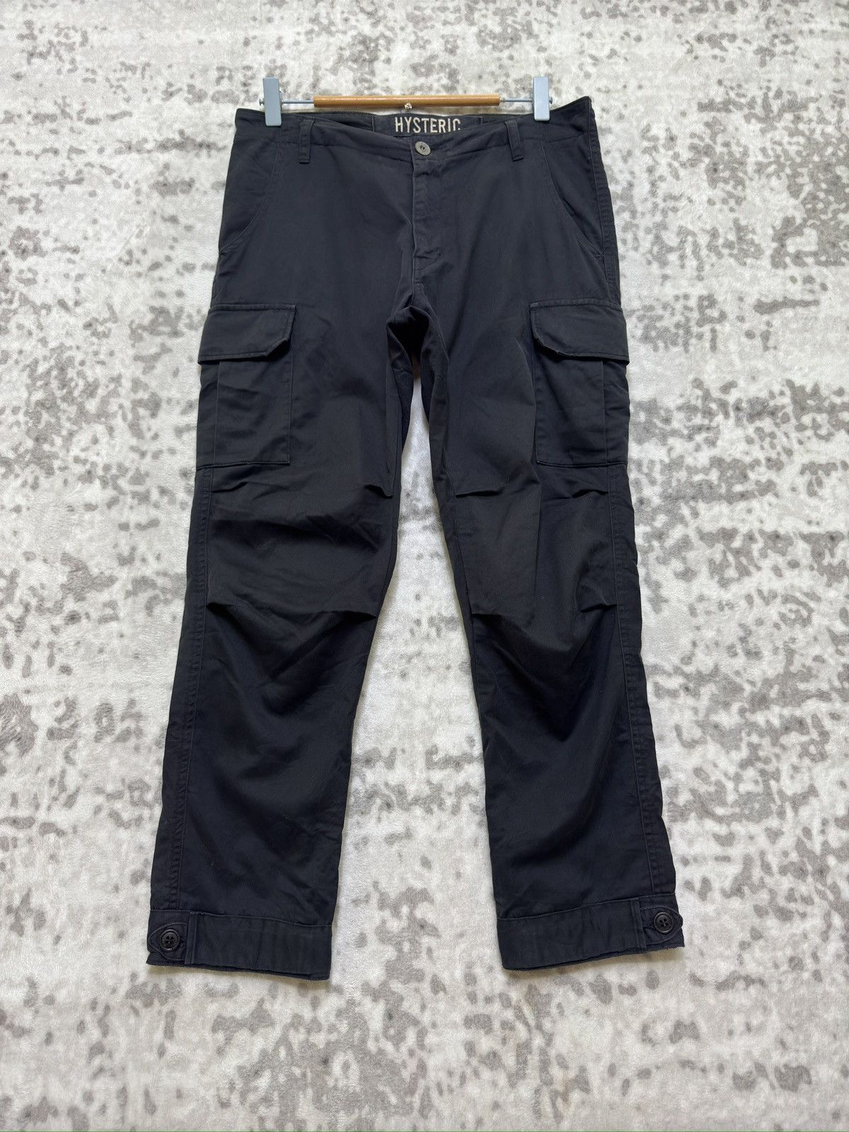 Hysteric Glamour Hysteric Glamour Black 3/4 Cargo Pants Japanese Punk Archive Size US 31 - 1 Thumbnail