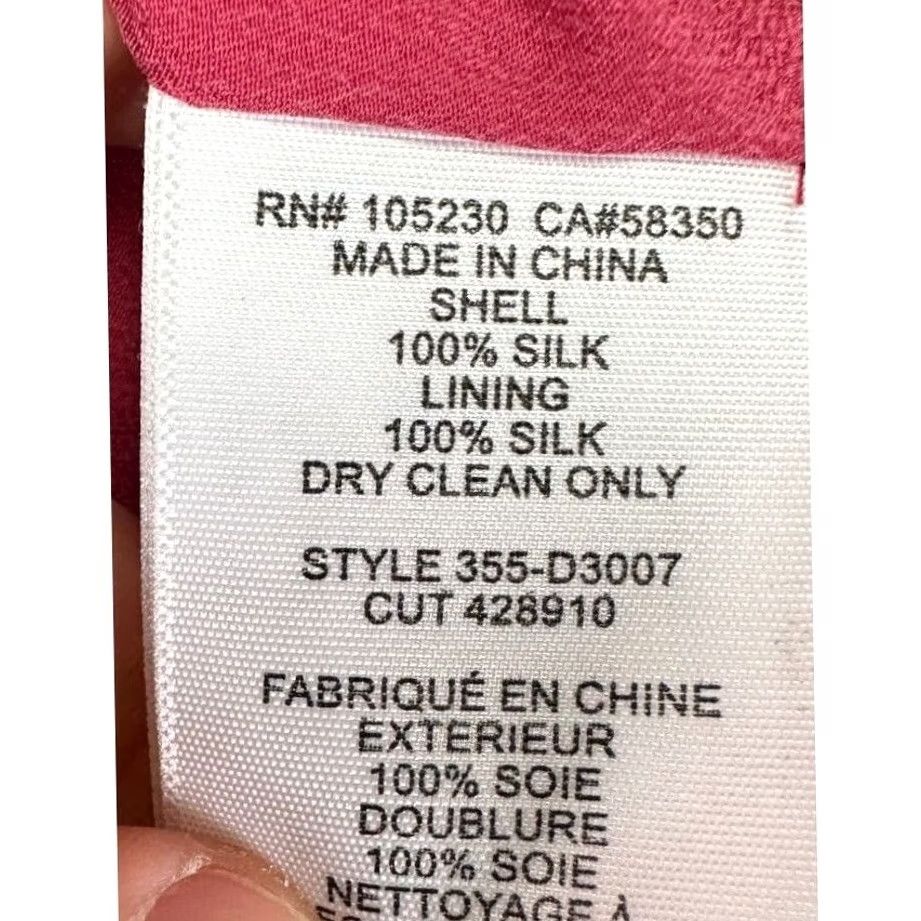 Joie Joie Silk Dress Womens Medium Pink Wrap Dress Sleeveless Ladies NEW Mini Casual Formal V-Neck Size M / US 6-8 / IT 42-44 - 6 Thumbnail