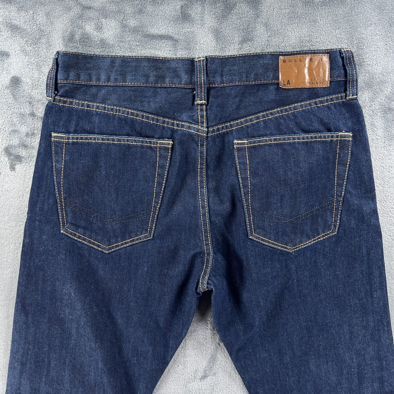 Bullhead Denim Co. Bullhead LA Denim Co Jeans Men 32x30 Navy Blue Gravels Slim Size US 32 / EU 48 - 4 Thumbnail