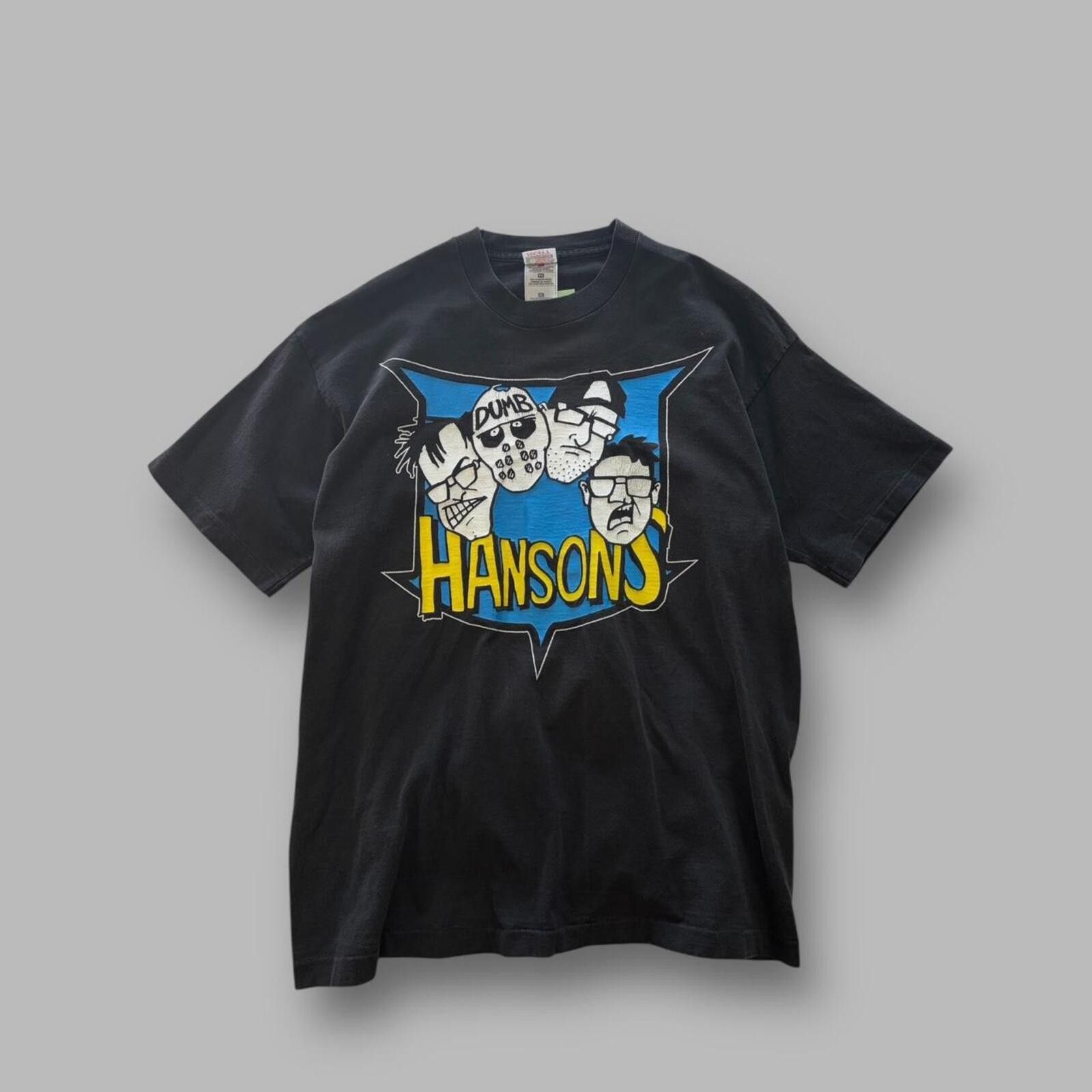 Band Tees 90s Hanson ‘Puck Rock’ band tee Size US XL / EU 56 / 4 - 1 Thumbnail