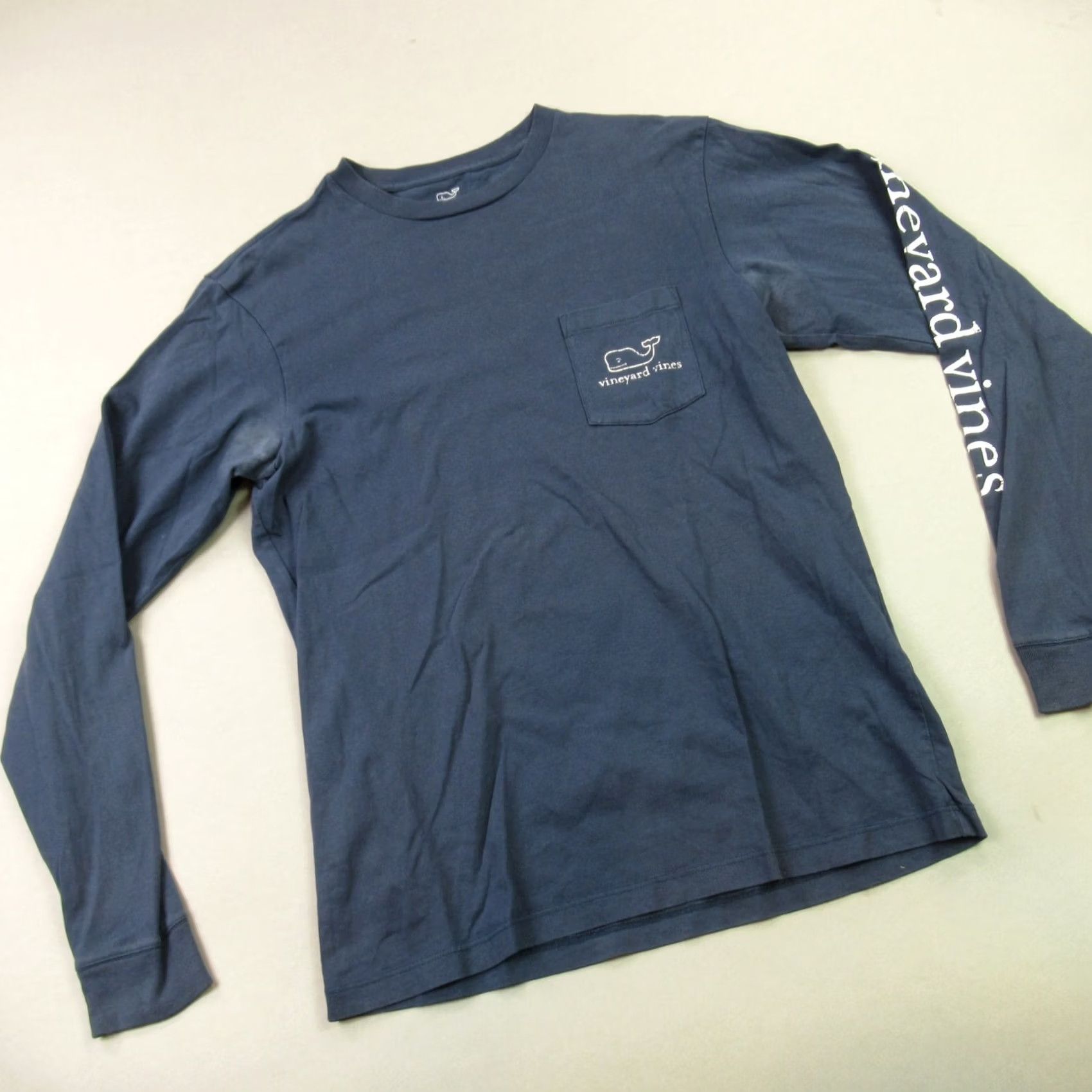 Vineyard Vines Vineyard Vines shirt Womens XS Long Sleeve Crew Neck Lightweight Pocket Casual Logo Breathable All Seasons Regular Cotton Blue Men/Women? Size XS / US 0-2 / IT 36-38 - 2 Thumbnail