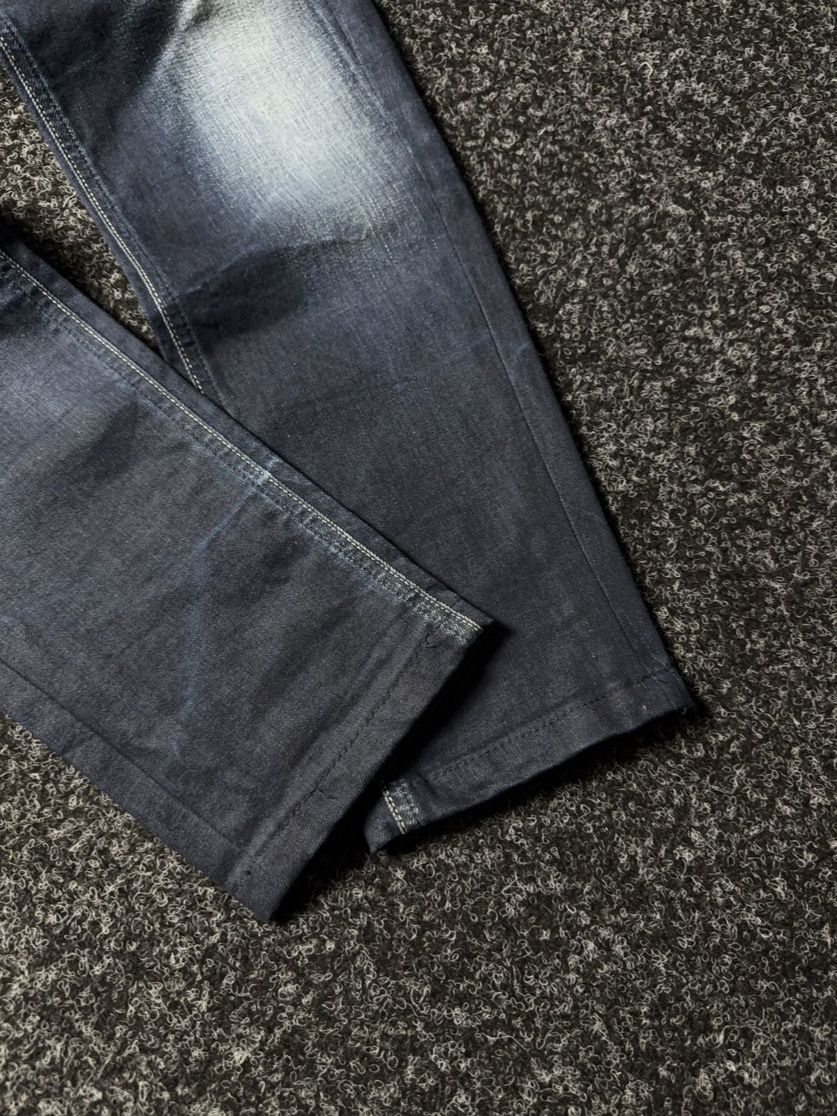 G-Star 00s G-Star RAW 3301 Punk Rock Dark Wash Slim Straight Jeans Size 30" / US 8 / IT 44 - 4 Thumbnail
