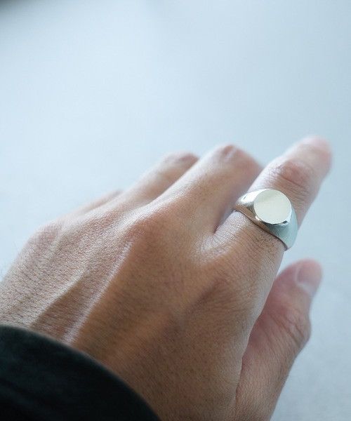 Number (N)ine Number Nine FLAT ROUND TOP SECRET SKULL RING 19 Size ONE SIZE - 6 Thumbnail