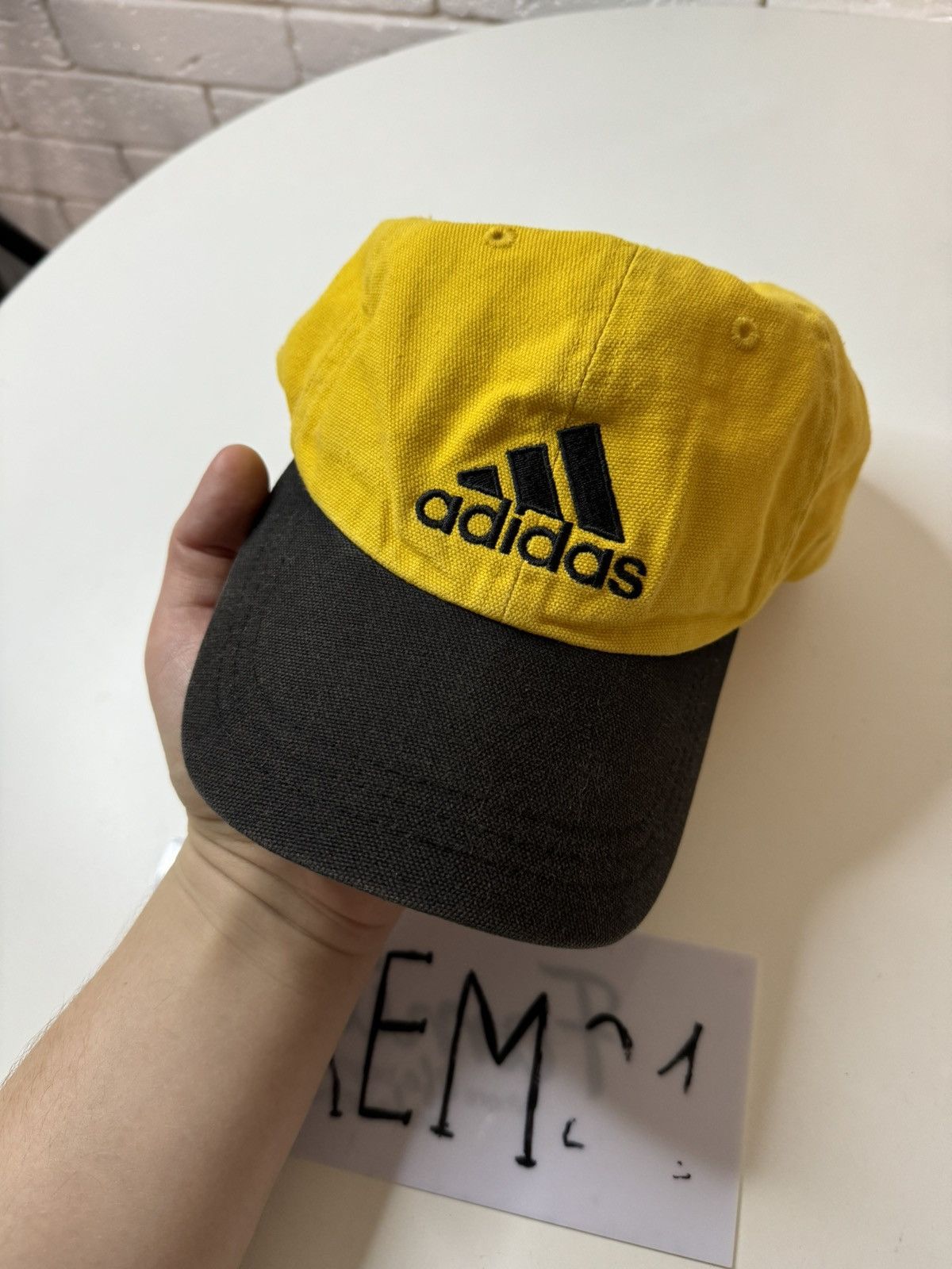 Vintage Adidas vintage cap hat Size ONE SIZE - 2 Thumbnail