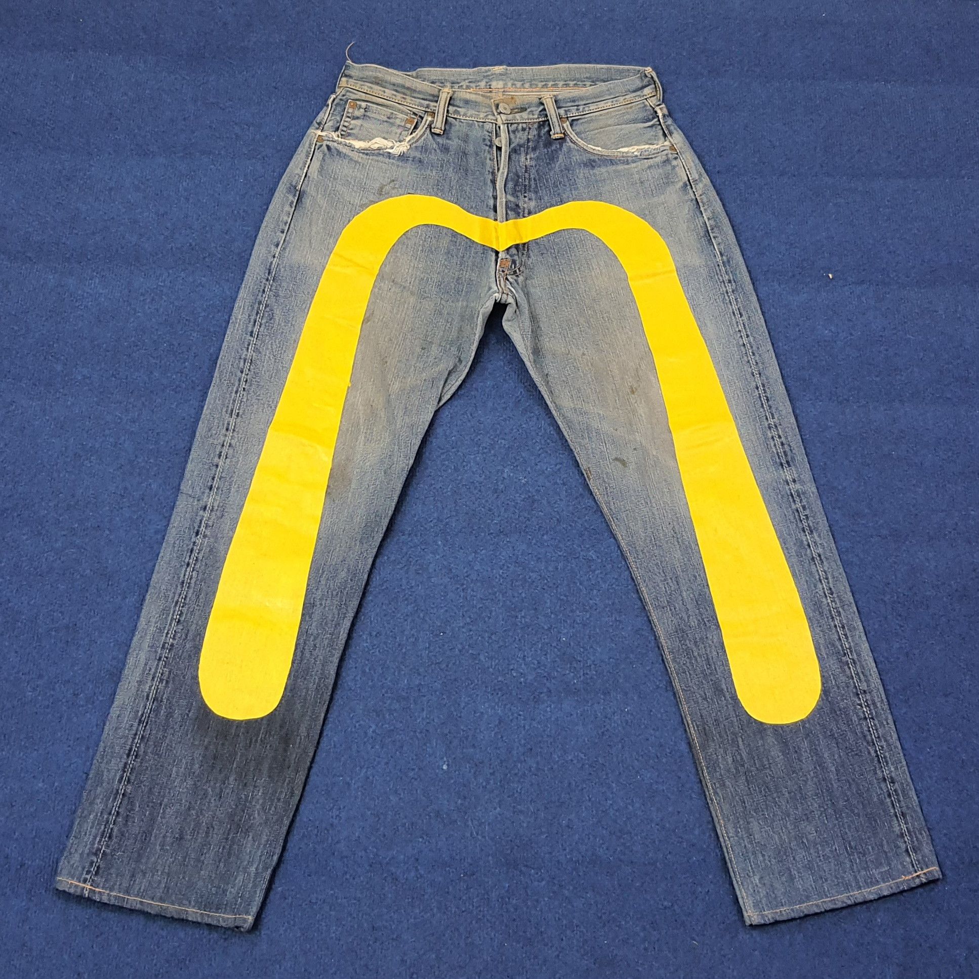 Evisu Vintage Evisu Selvedge Japan Custom Daicock Jeans C244N3 Size US 31 - 1 Thumbnail