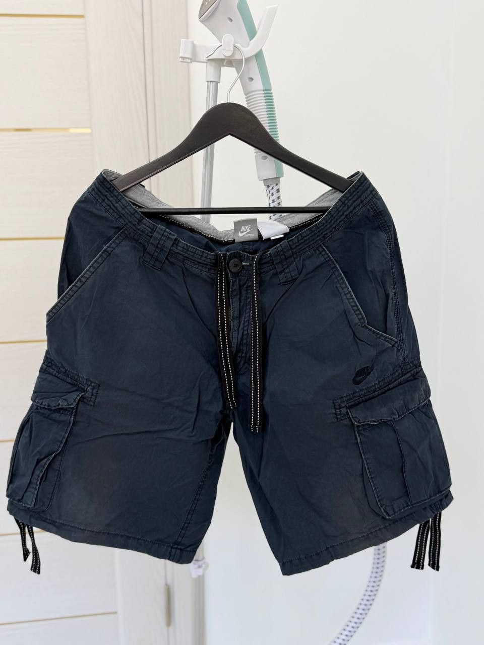 Nike Vintage Nike Cargo Y2K Shorts Drill Swag Multi-Zip Carpenter Size US 32 / EU 48 - 3 Thumbnail