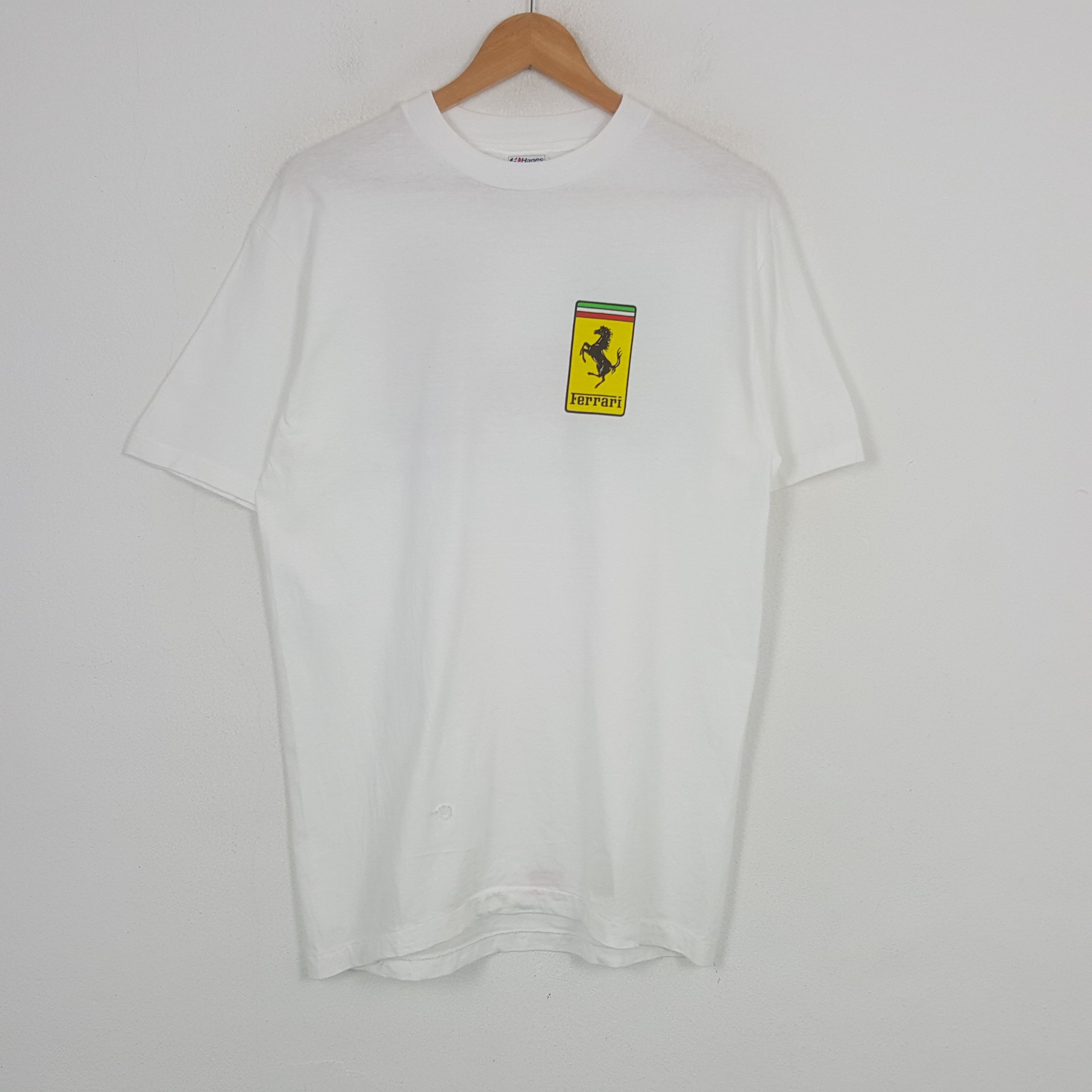 Ferrari Vintage Ferrari Jean Alesi Racing Team Tshirt RR21 Size US M / EU 48-50 / 2 - 3 Thumbnail