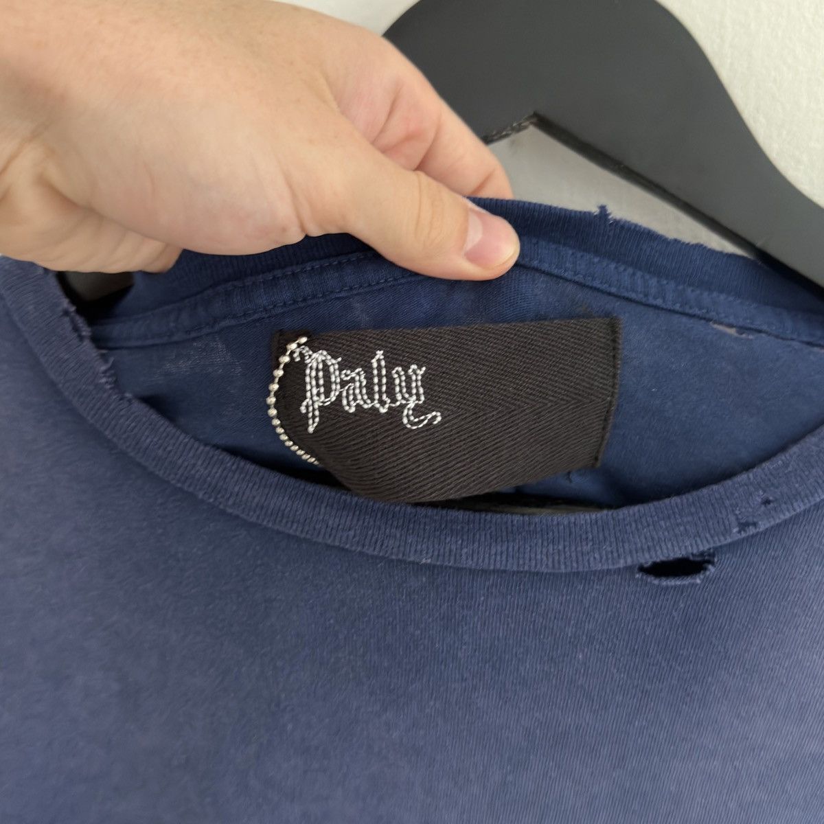 Paly Hollywood PALY Core Logo Navy Distressed Tee Size US XL / EU 56 / 4 - 3 Thumbnail