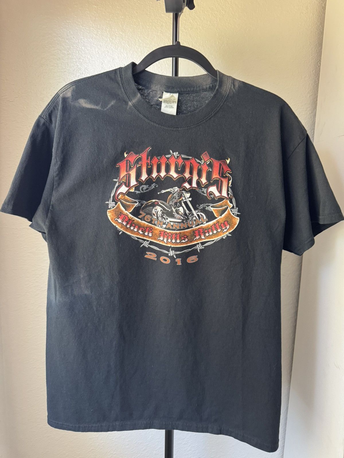 Vintage Sturgis Motorcycle Tee Size US L / EU 52-54 / 3 - 1 Thumbnail