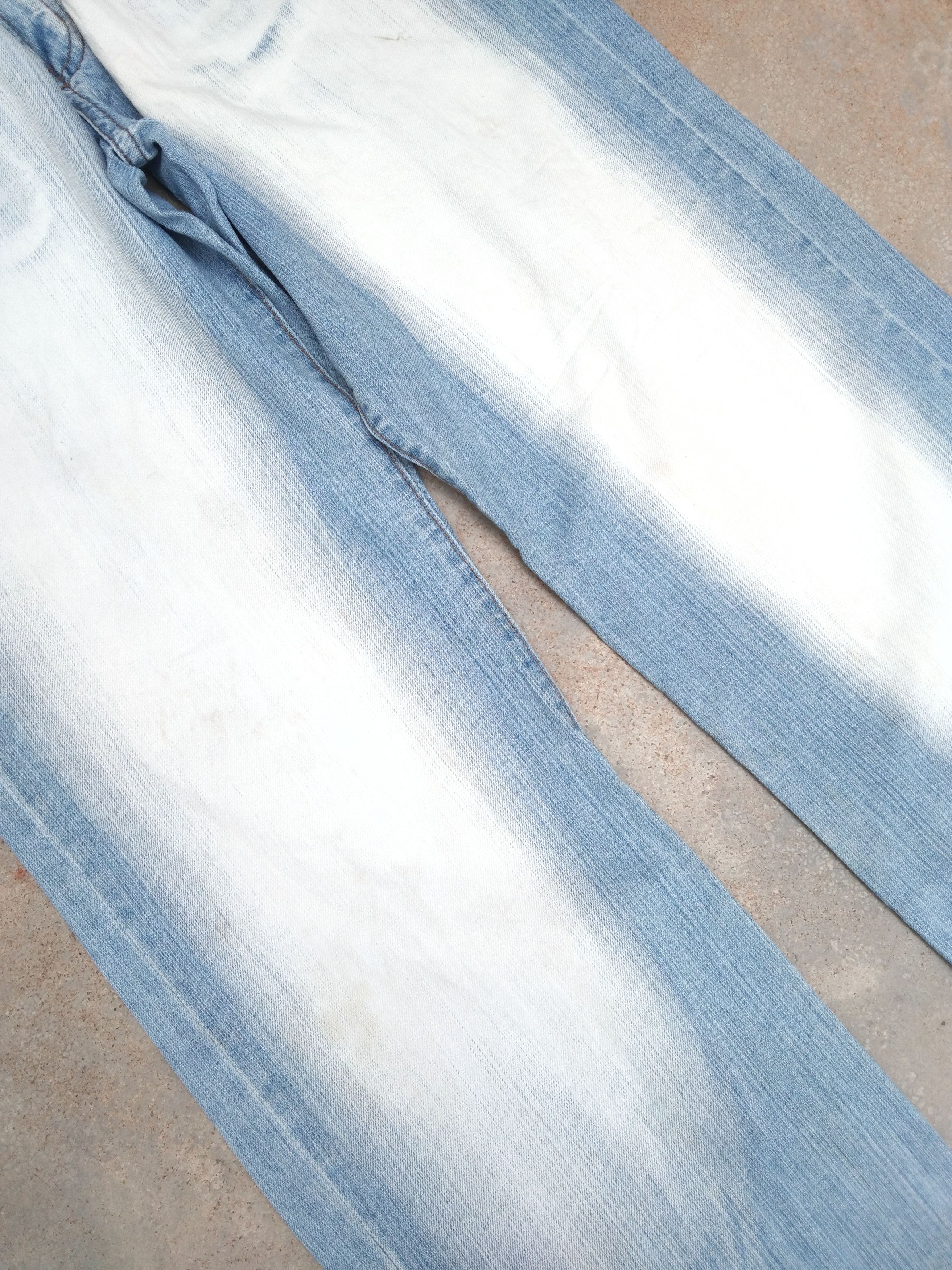 Jean × Vintage Azzure Jean Balenciaga Style Inspired Loose Straight Leg Size US 34 / EU 50 - 7 Thumbnail