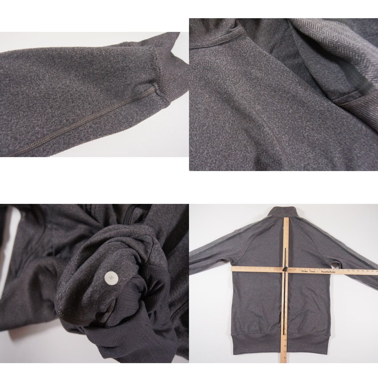 Lululemon Lululemon Jacket Medium Gray Full Zip Kung Fu Performance Stretch Adult Mens Size US M / EU 48-50 / 2 - 8 Thumbnail
