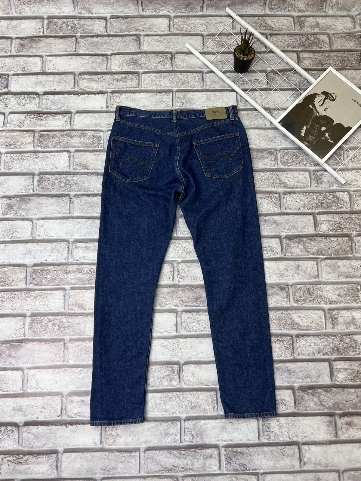 Edwin × Japanese Brand × Vintage Edwin Jeans Denim Size US 34 / EU 50 - 2 Thumbnail