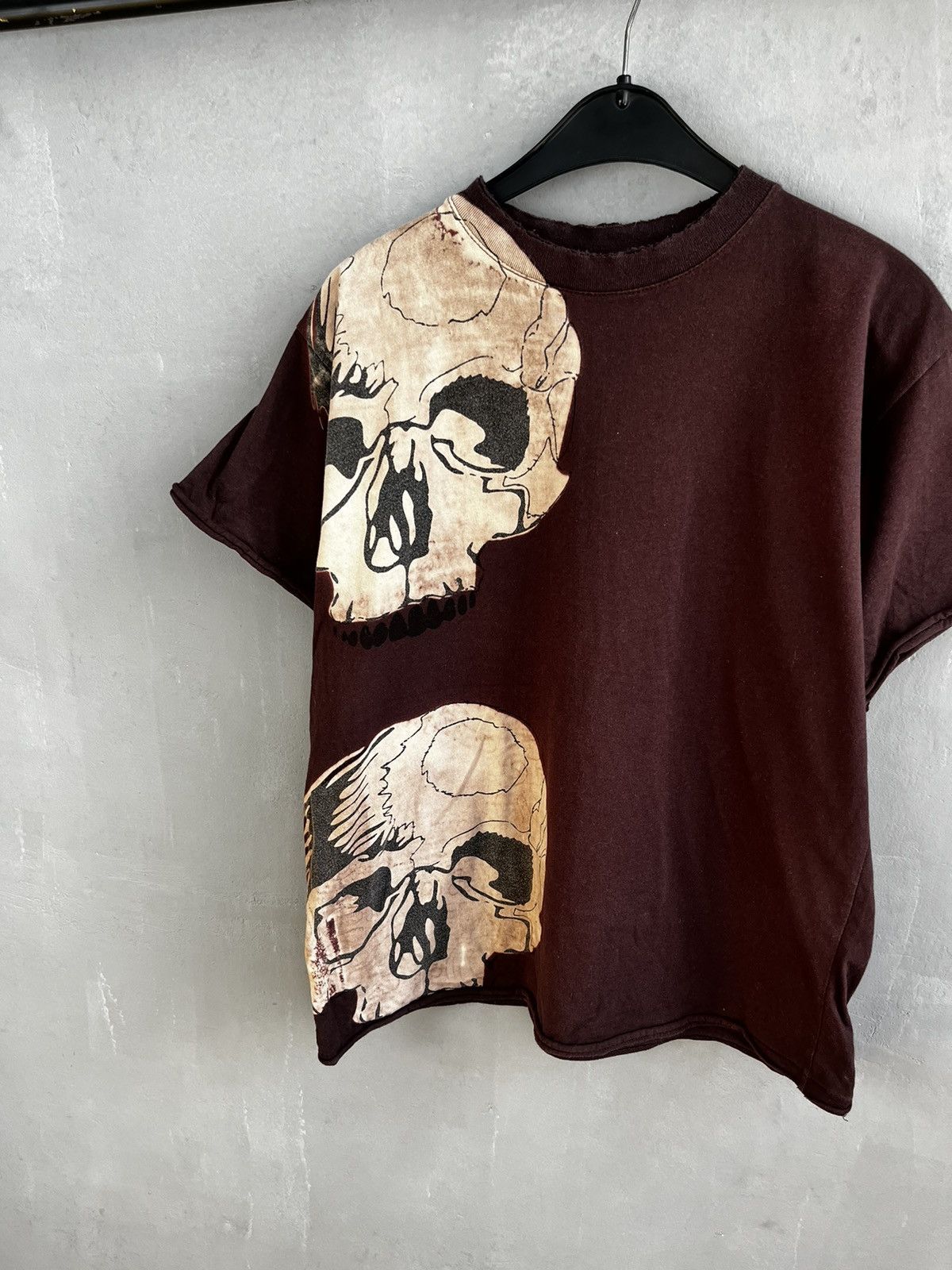 Vintage Buddhist Punk brown skull t shirt Size US M / EU 48-50 / 2 - 2 Thumbnail