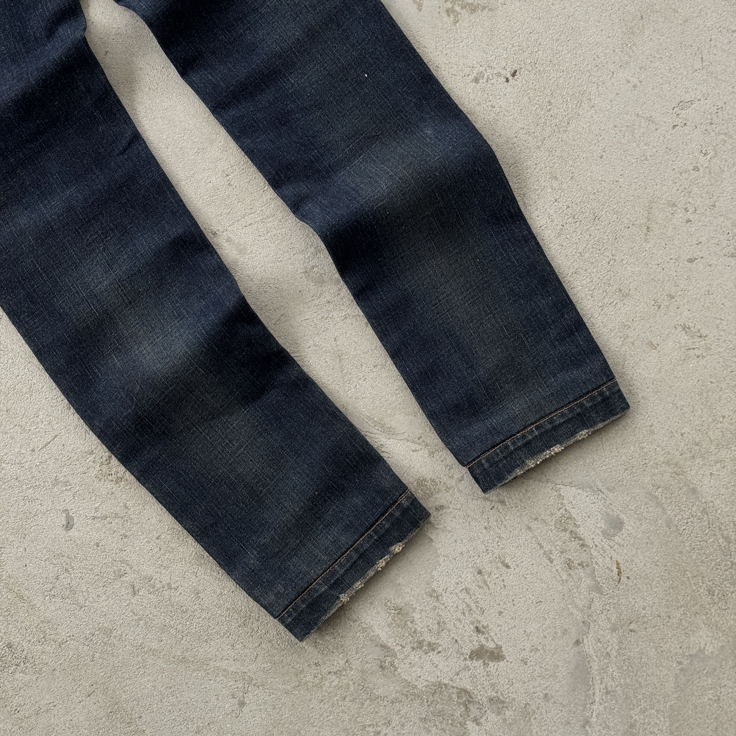 Dolce & Gabbana Dolce & Gabbana Denim Jeans Blue Metal Logo Plate Y2K Size 26" / US 2 / IT 38 - 9 Thumbnail