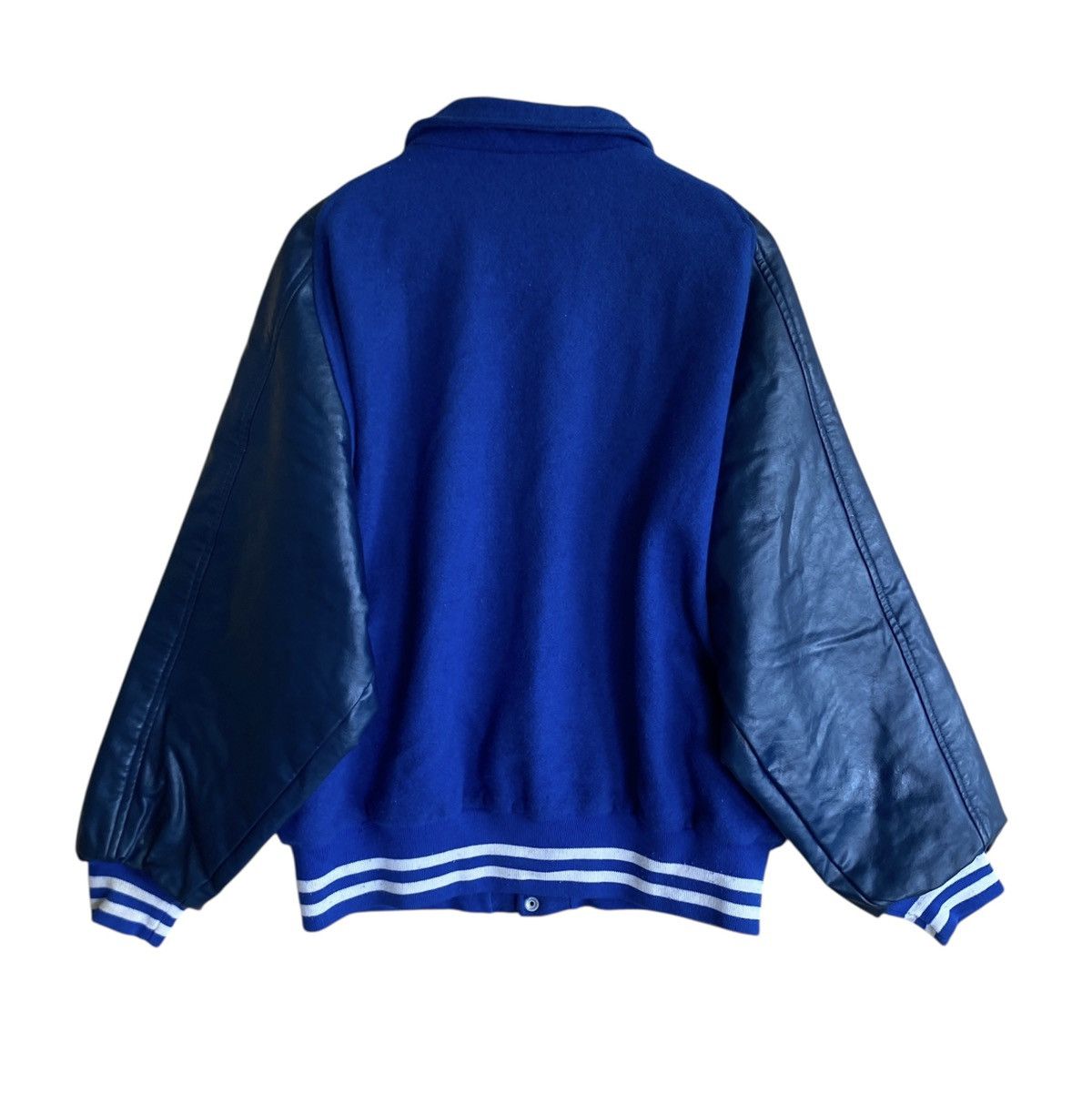 Vintage Vintage Brand Awards Leather Varsity Jacket 1970s Size US XXL / EU 58 / 5 - 2 Thumbnail